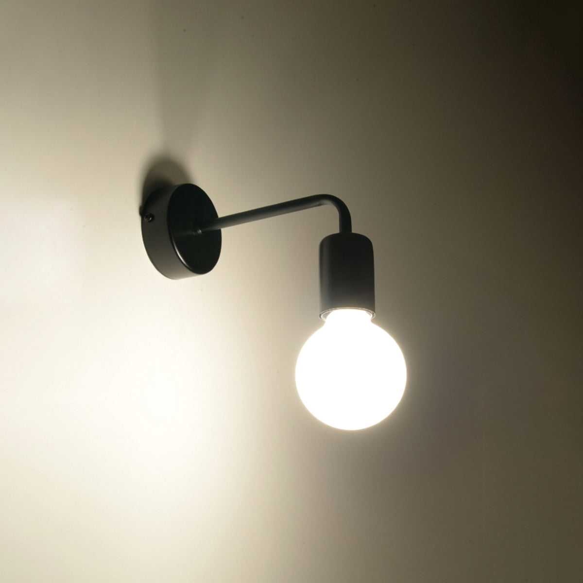 Wall lamp steel Duomo loft Design E27