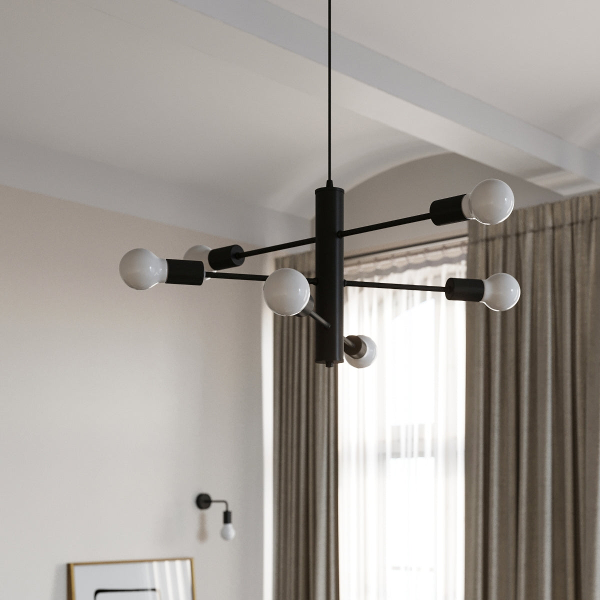 Wall lamp steel Duomo loft Design E27