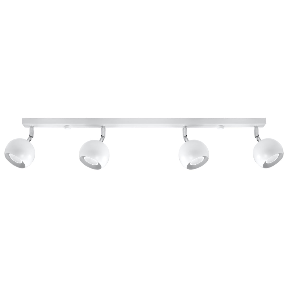 Oculare Modern Steel Ceiling Lamp GU10 White