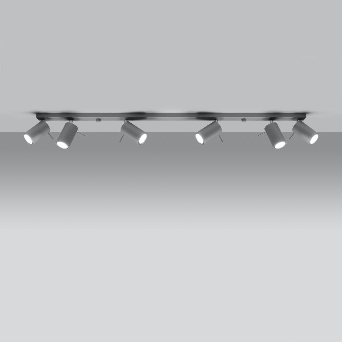 Ceiling lamp steel Ring modern Design GU10