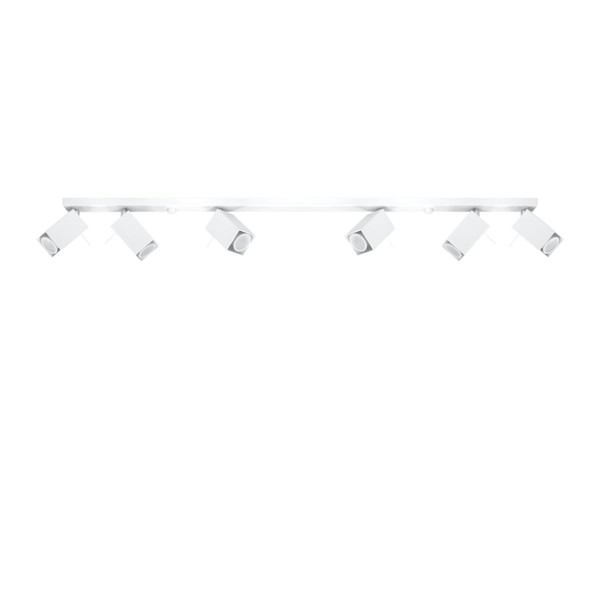 Merida Modern Steel Ceiling Lamp, White, GU10
