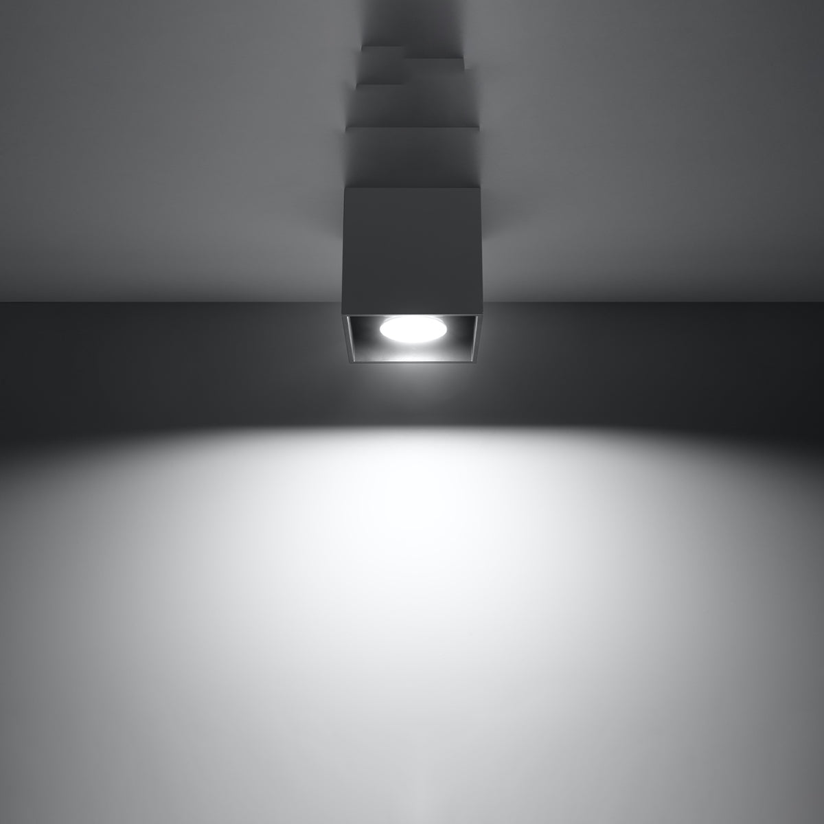 Ceiling lamp aluminum Quad modern Design G9