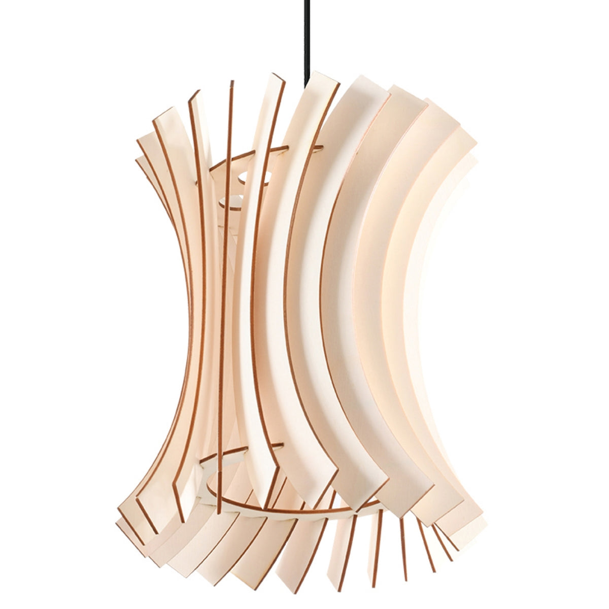 Oriana Scandinavian Wood Pendant Lamp E27
