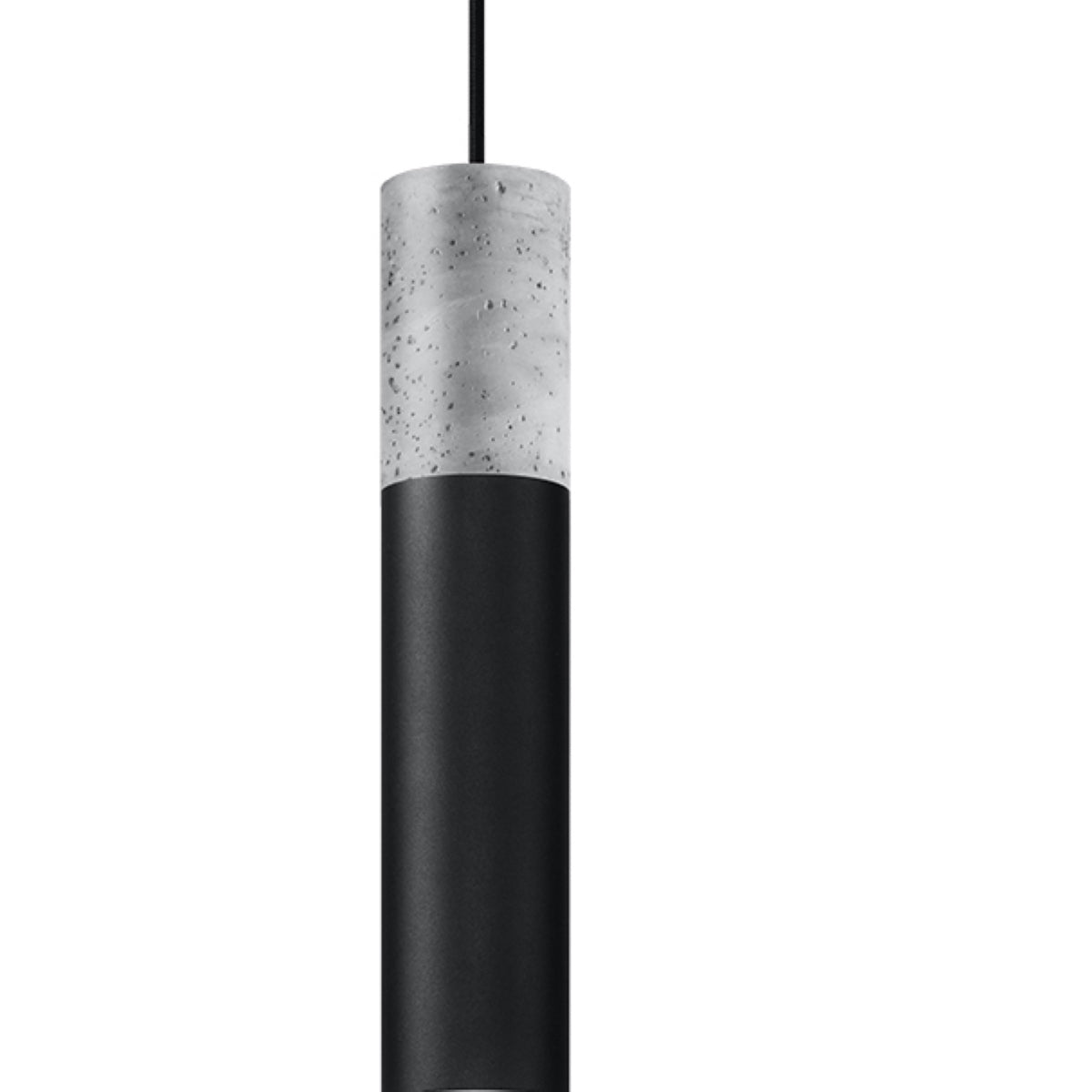 Borgio Modern Steel and Concrete Pendant Lamp GU10