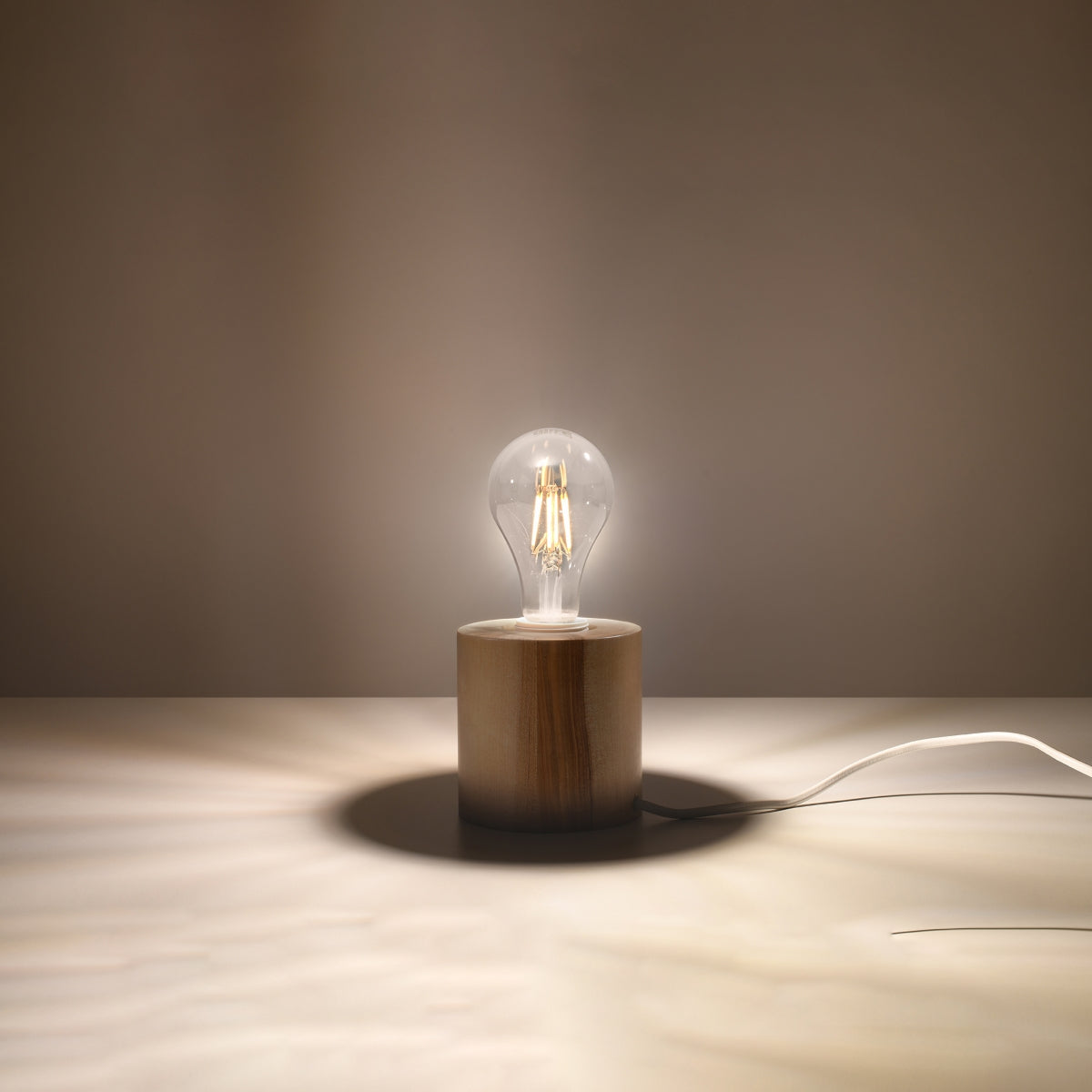 Desk lamp wood Salgado Scandinavian Design E27