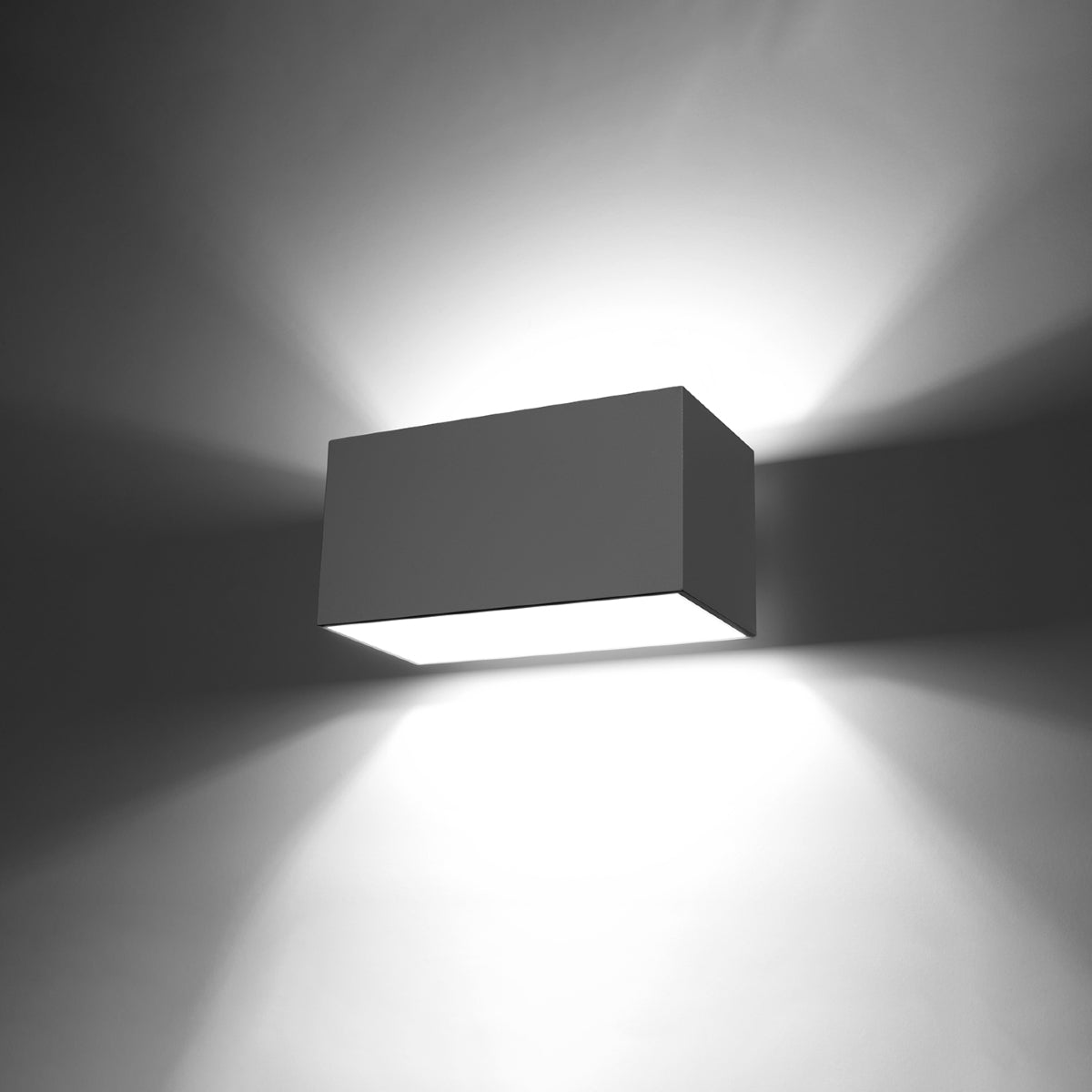 Wall lamp aluminum Quad modern Design G9