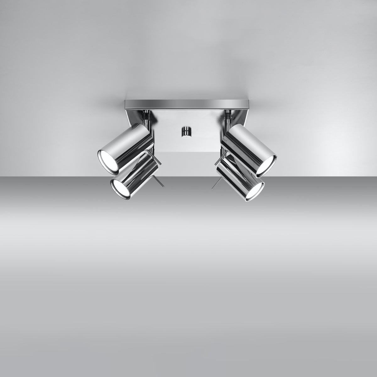 Ceiling lamp steel Ring modern Design GU10