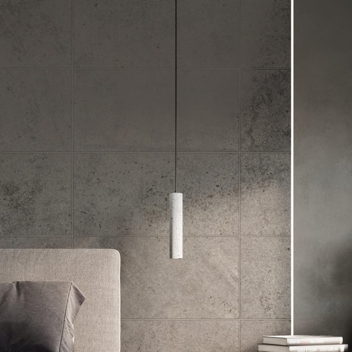 Pendant lamp concrete Luvo industrial Design GU10
