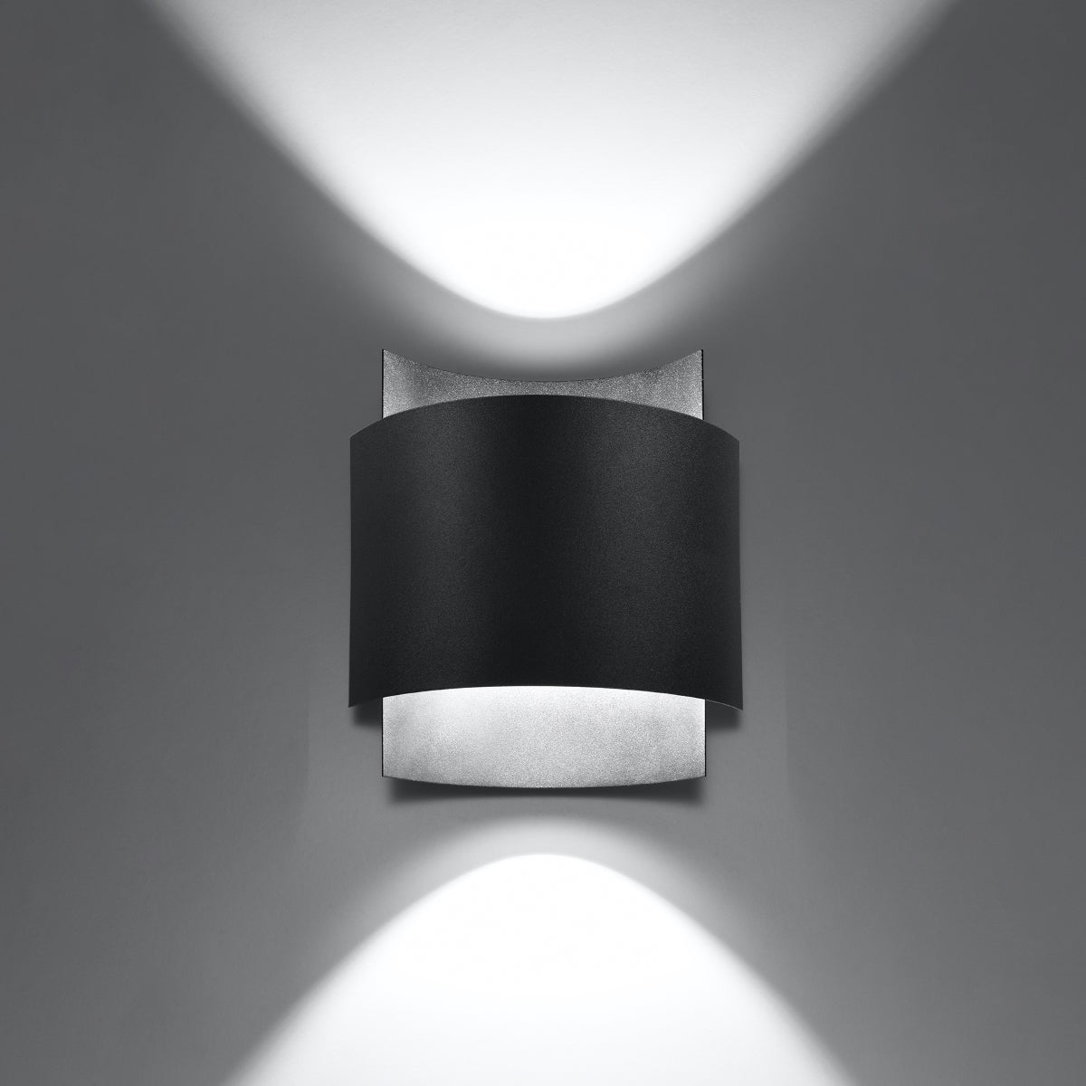 Wall lamp steel Impact industrial Design G9