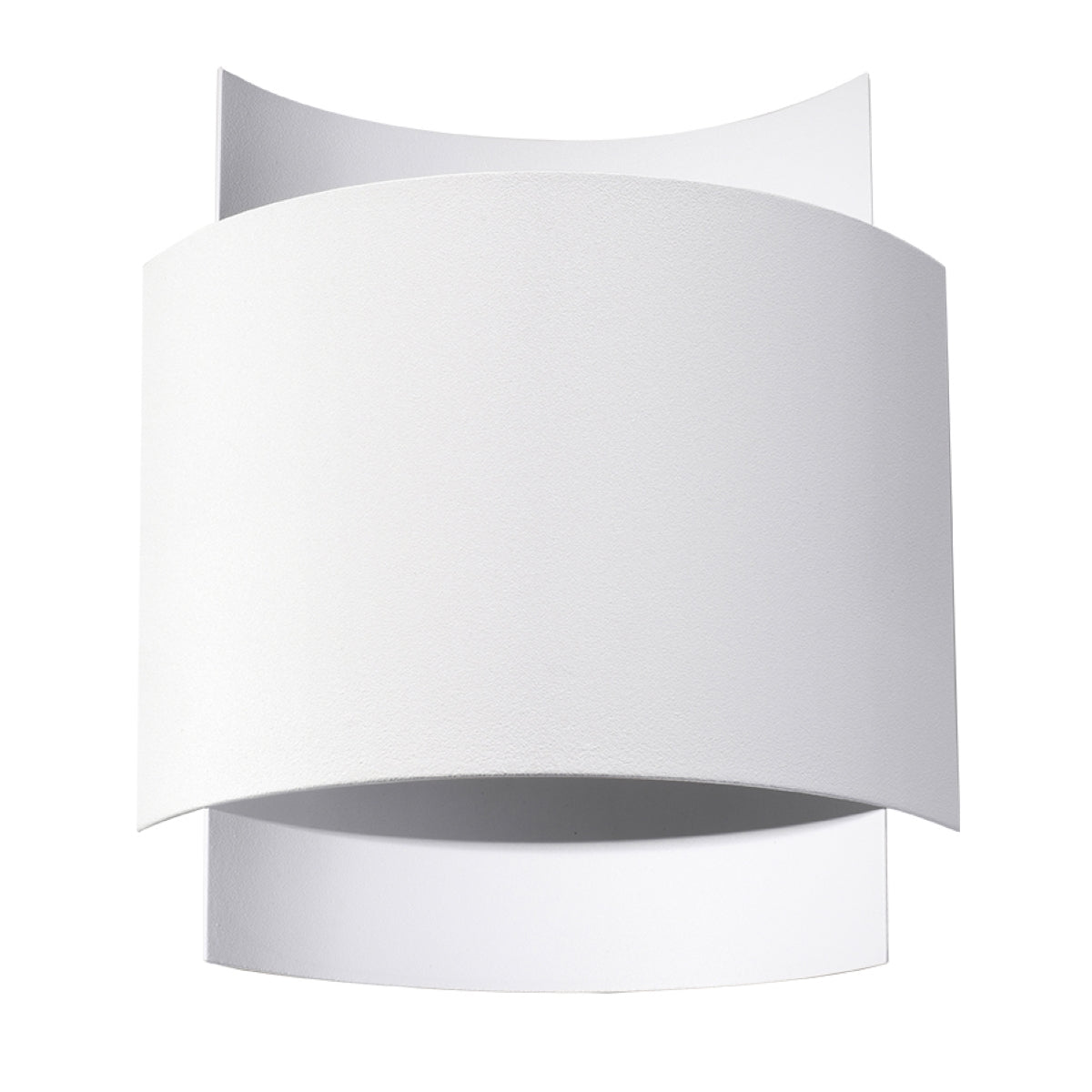White Steel Industrial Wall Lamp G9