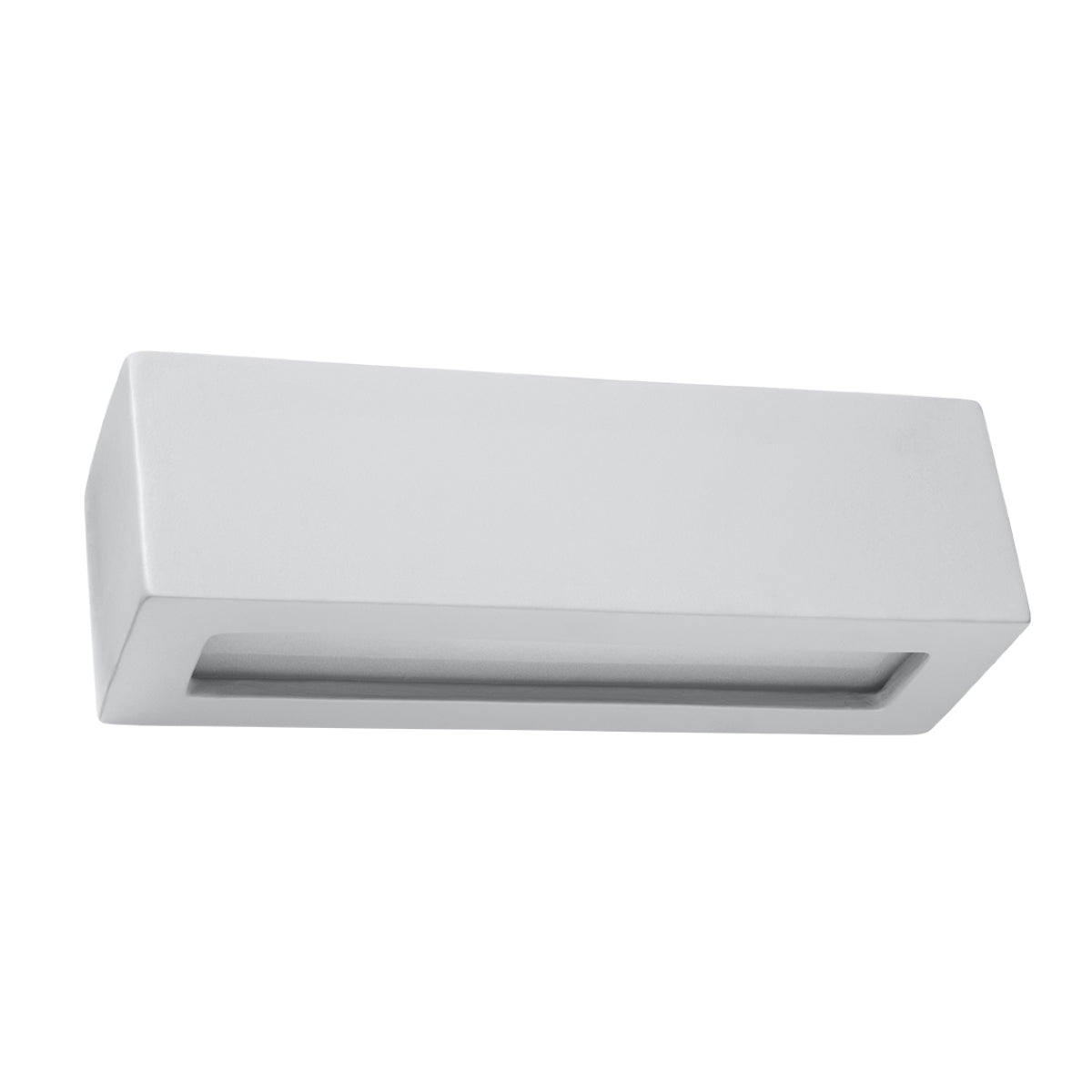 Vega Modern Grey Ceramic and Glass Wall Lamp E27