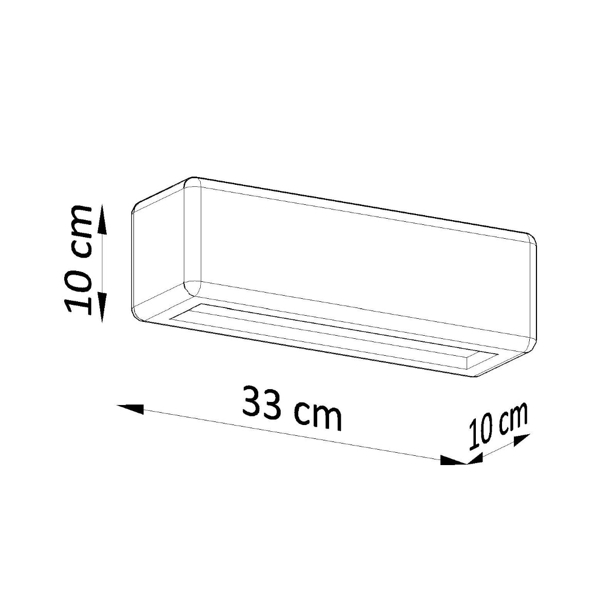 Wall lamp ceramics Subani modern Design E27