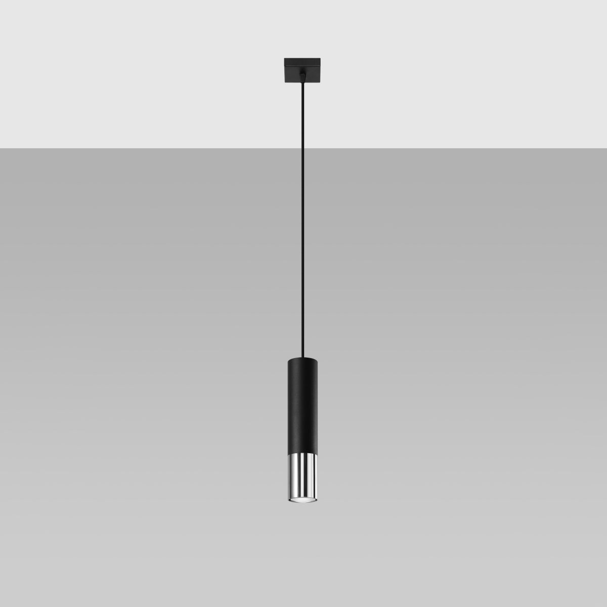 Pendant lamp steel Loopez modern Design GU10