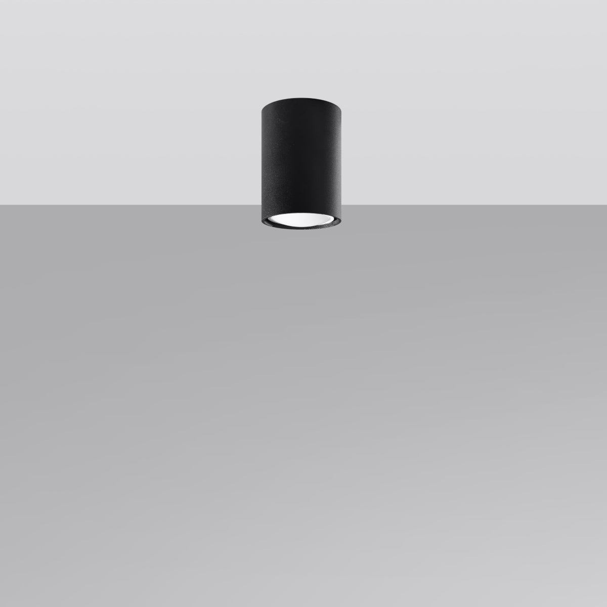 Sollux Lighting Lagos Ceiling Lamp Steel Black GU10 Modern Design