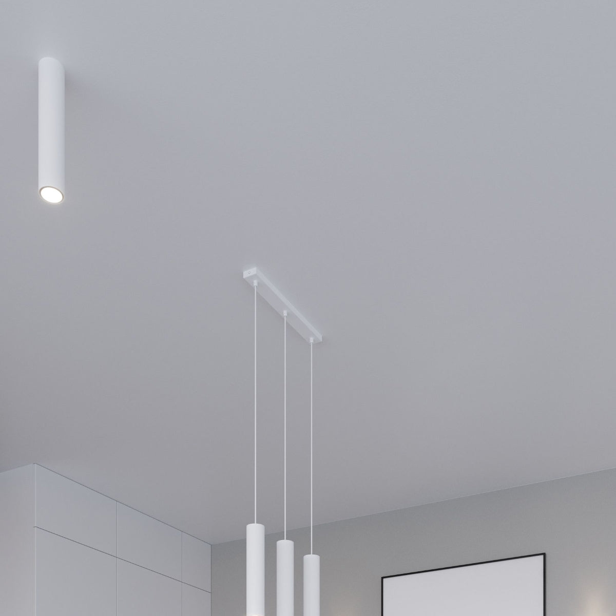 Pendant lamp steel Lagos modern Design GU10