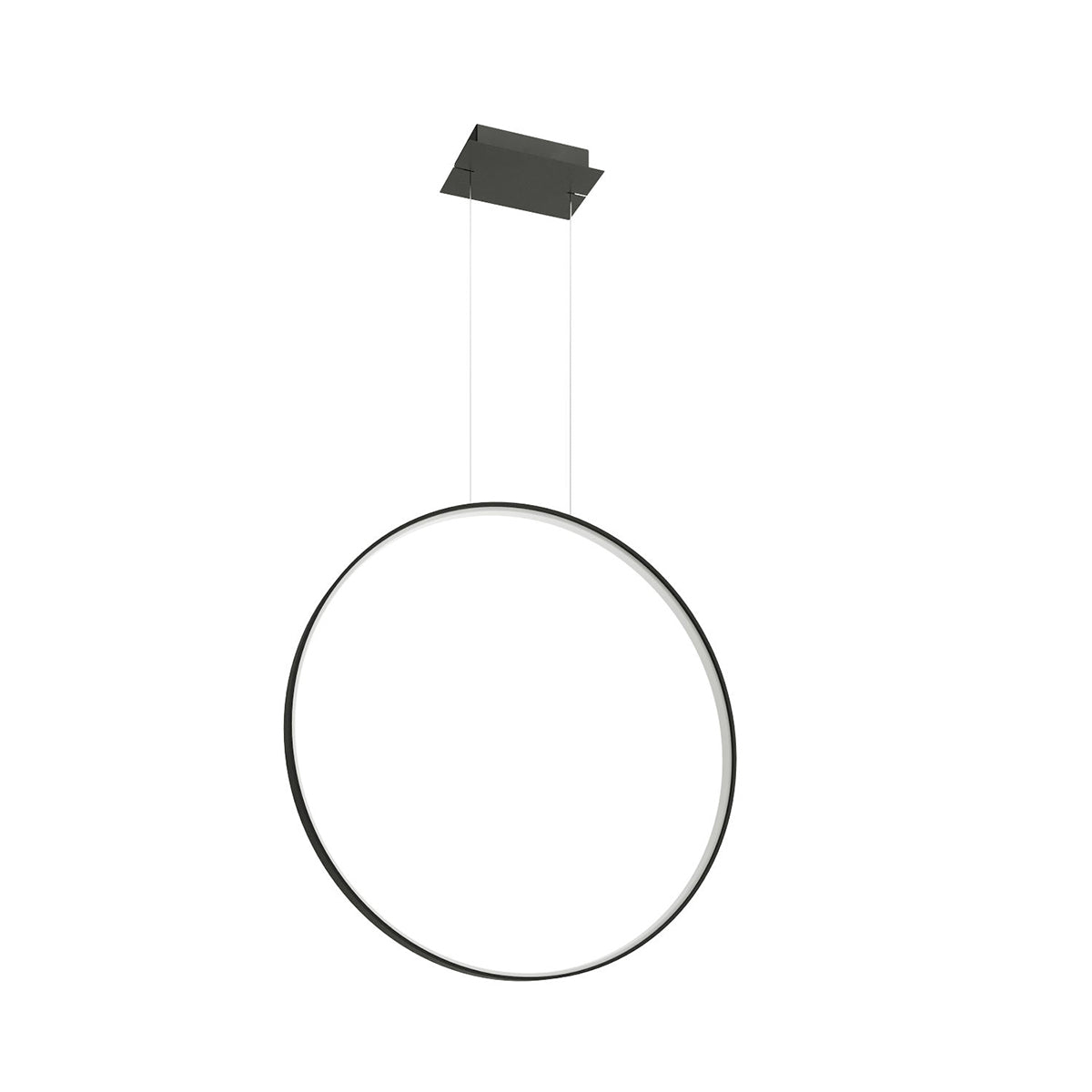 Rio Modern Black Aluminium LED Pendant Lamp