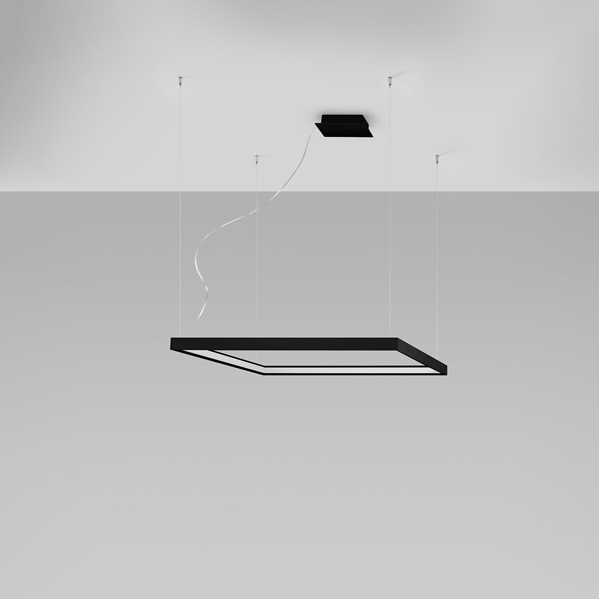 Chandelier aluminum Nelya modern Design LED