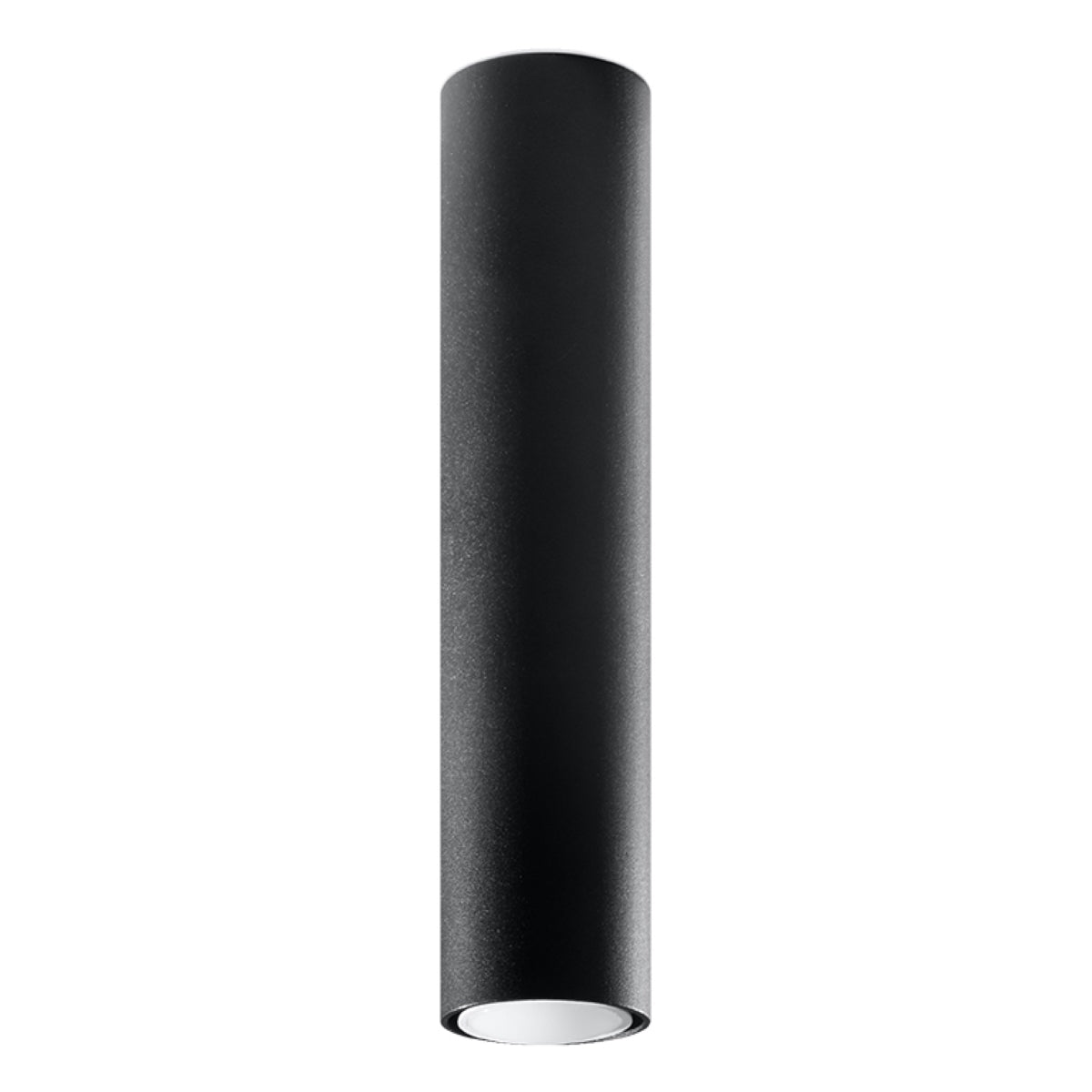 Sollux Lighting Lagos Modern Steel Ceiling Lamp GU10 Black