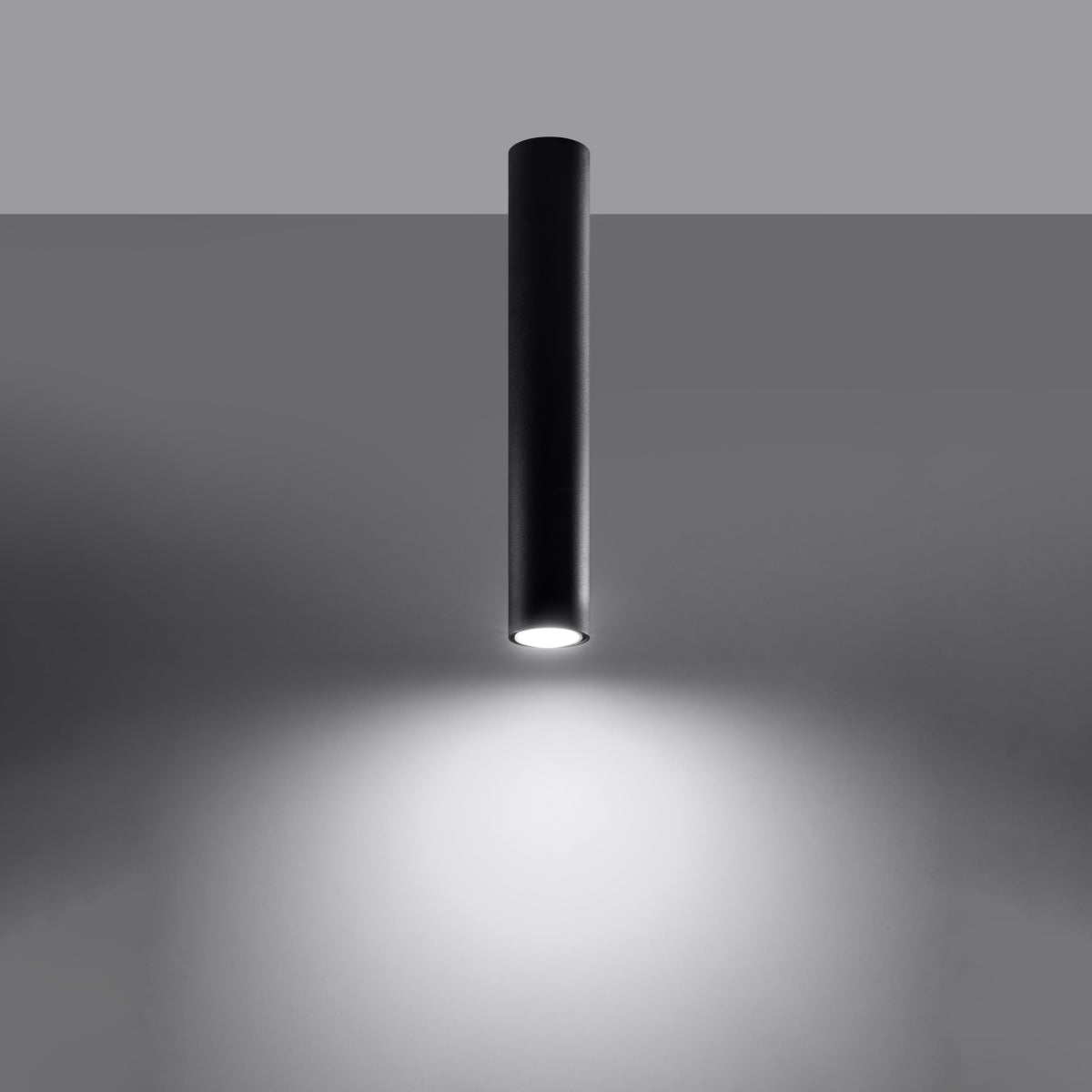 Sollux Lighting Lagos Modern Black Steel Ceiling Lamp GU10
