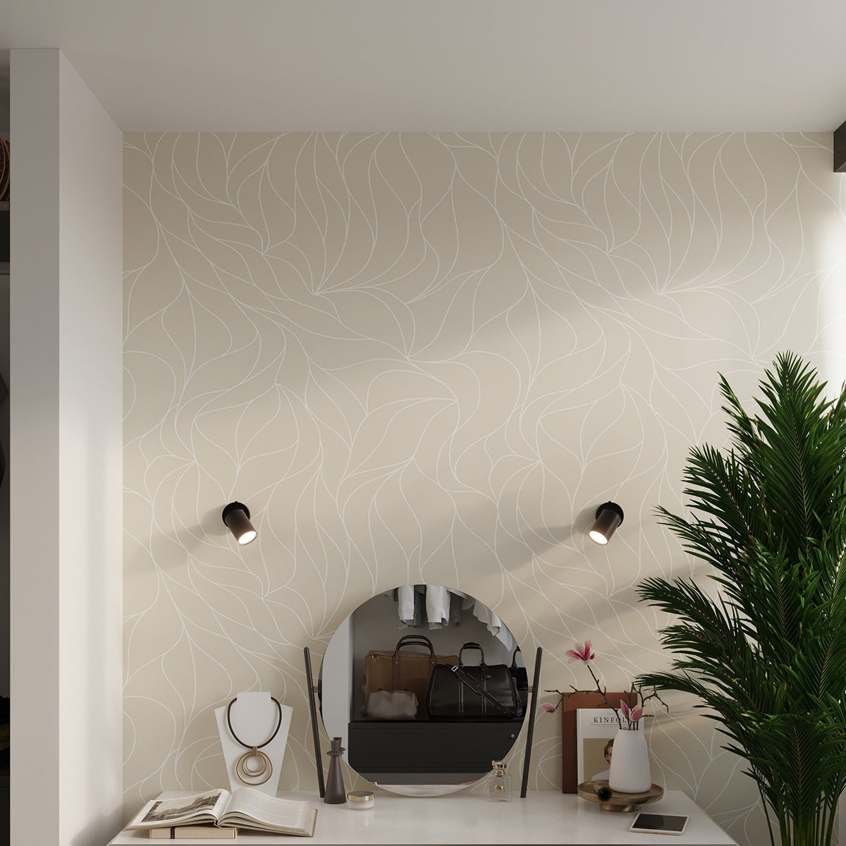 Wall lamp steel Lemmi minimalistic Design GU10