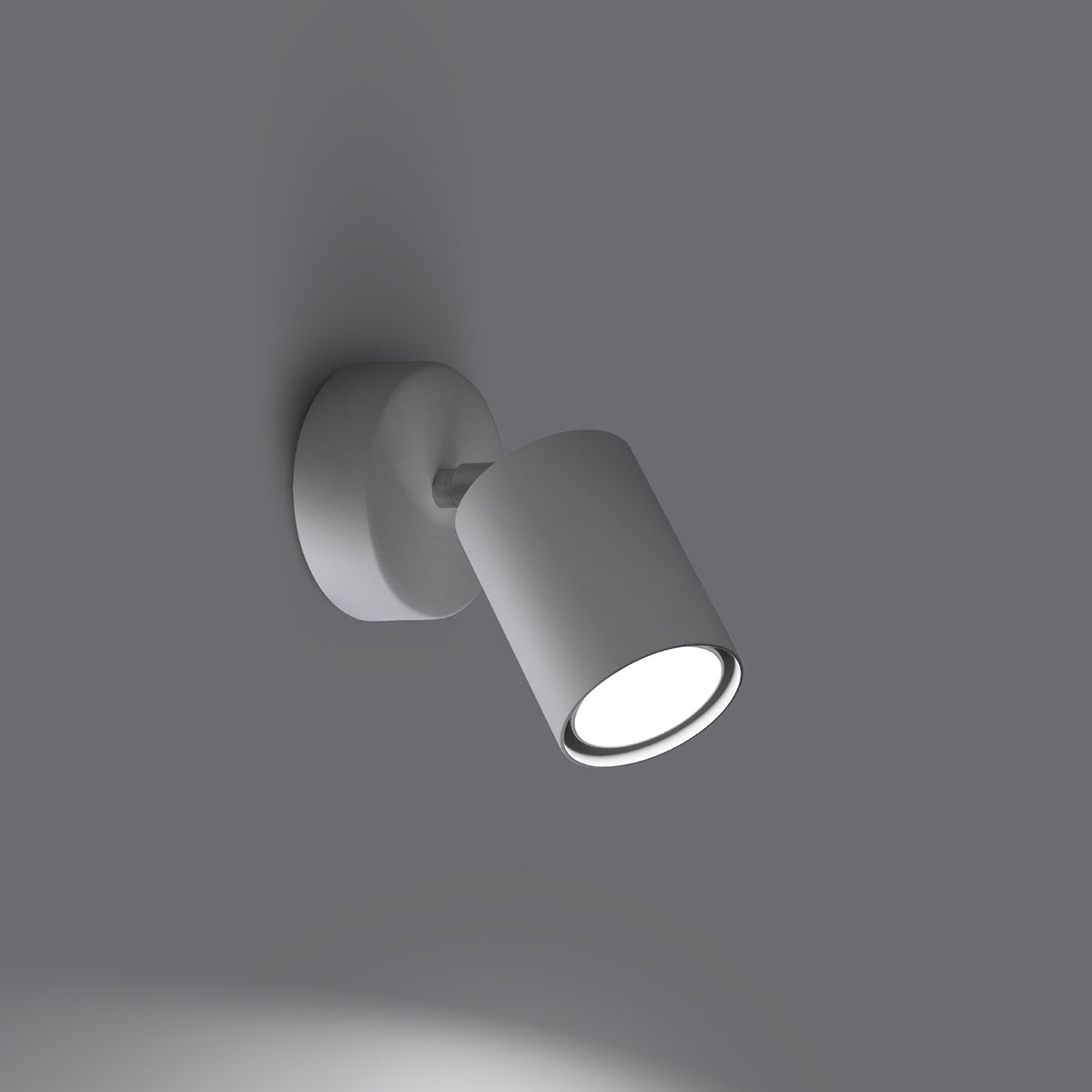 Wall lamp steel Lemmi minimalistic Design GU10