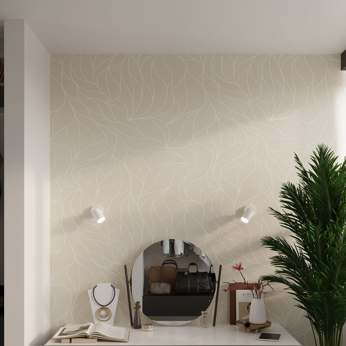 Wall lamp steel Lemmi minimalistic Design GU10