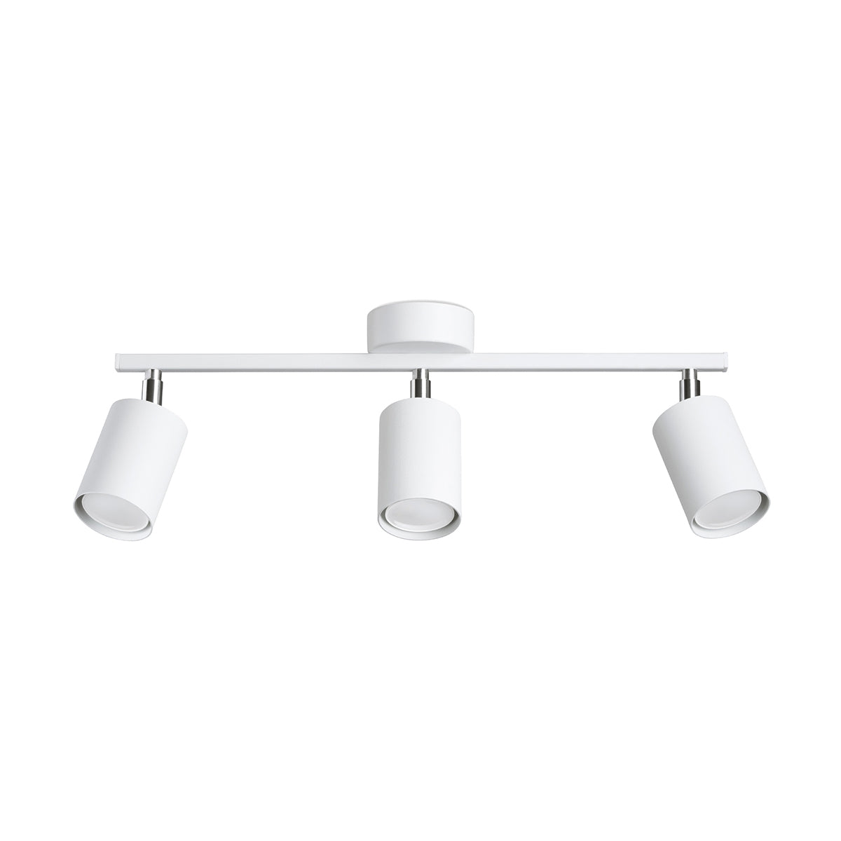 Lemmi Minimalist Steel Ceiling Lamp, White, GU10