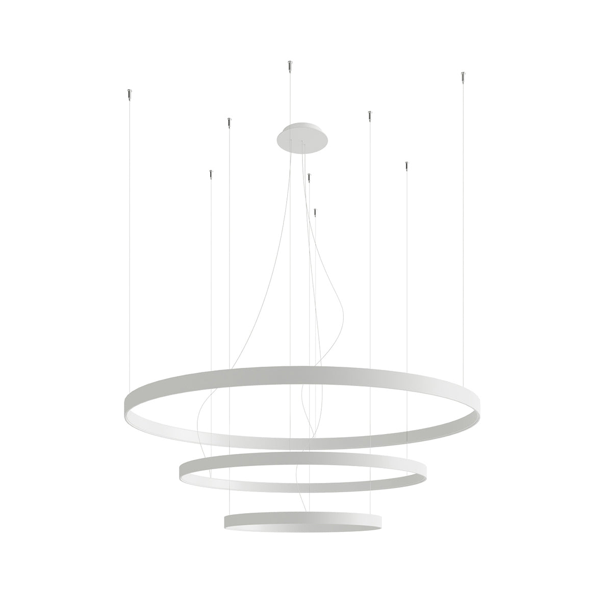 Rio Modern LED Aluminum Chandelier