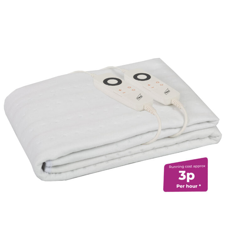 Neo King Electric Heated Underblanket with Dual Control