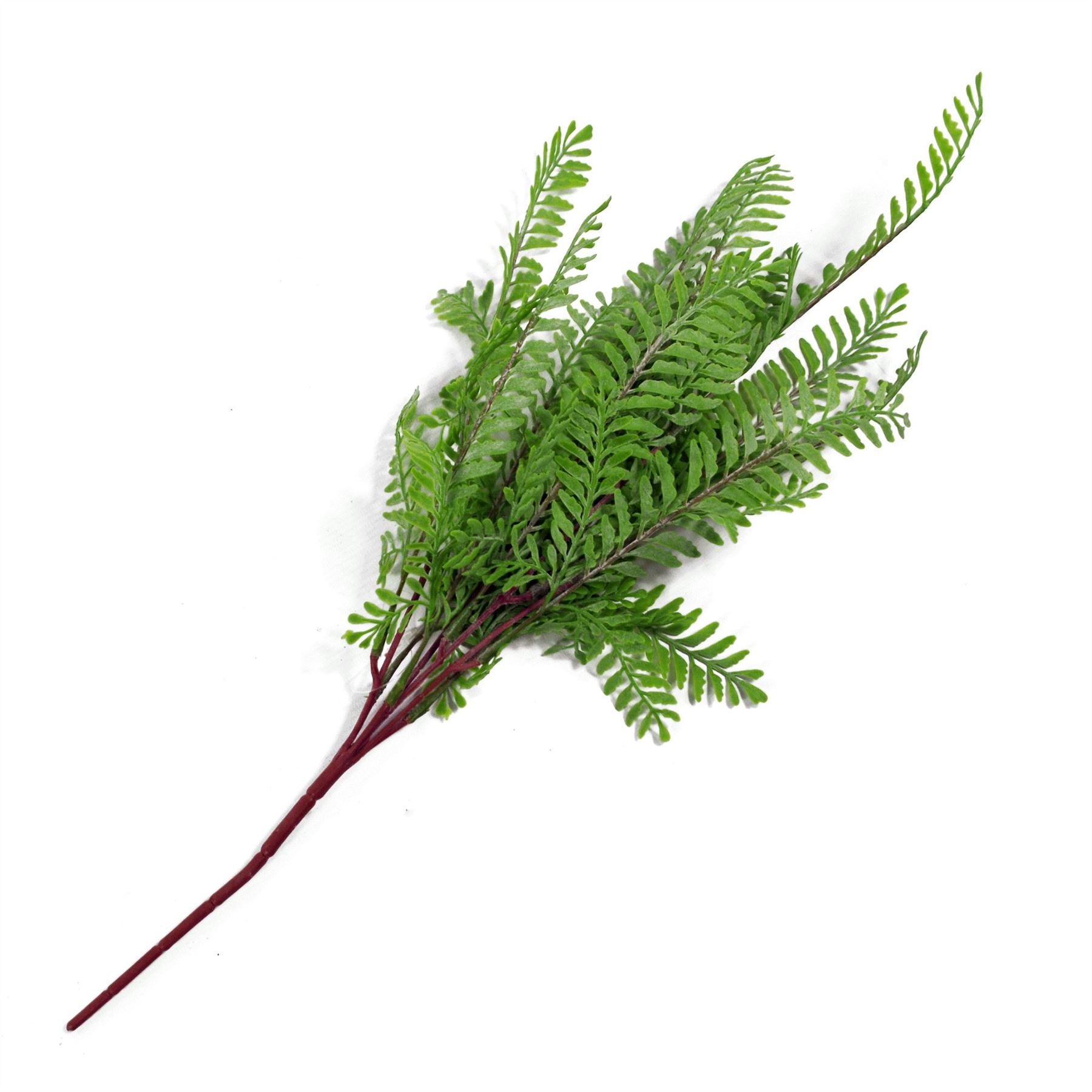 Leaf 55cm Himilayan Maidenhair Fern Bush Light Green Artificial Plant