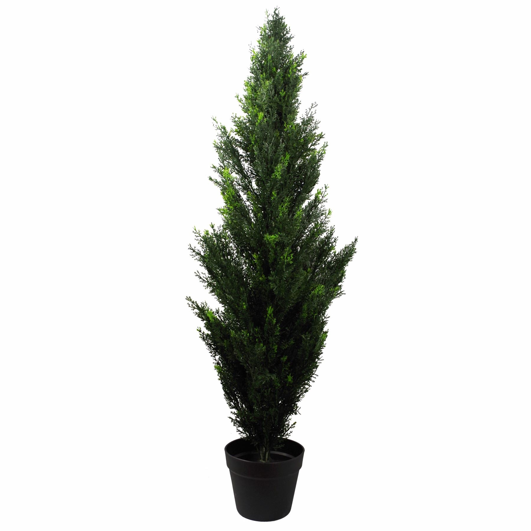 Leaf 120cm Artificial Cedar Topiary Tree UV Resistant Indoor Outdoor Potted