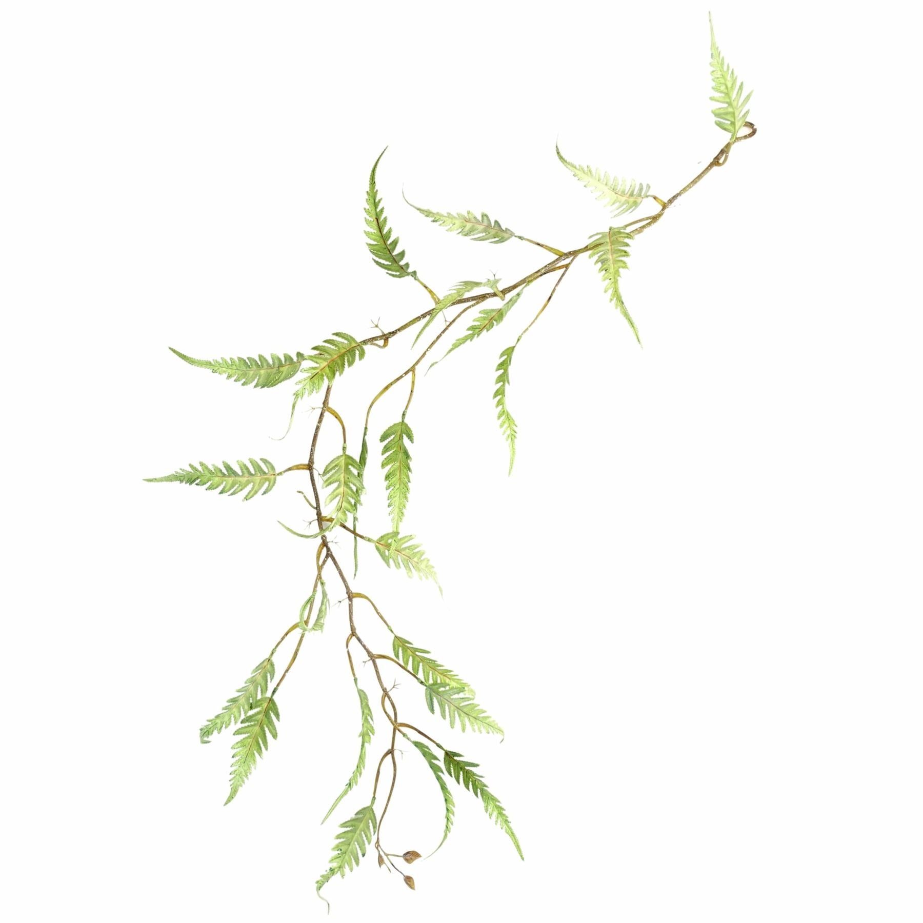 Leaf 125cm Artificial Trailing Hanging Fern Foliage Plant Realistic