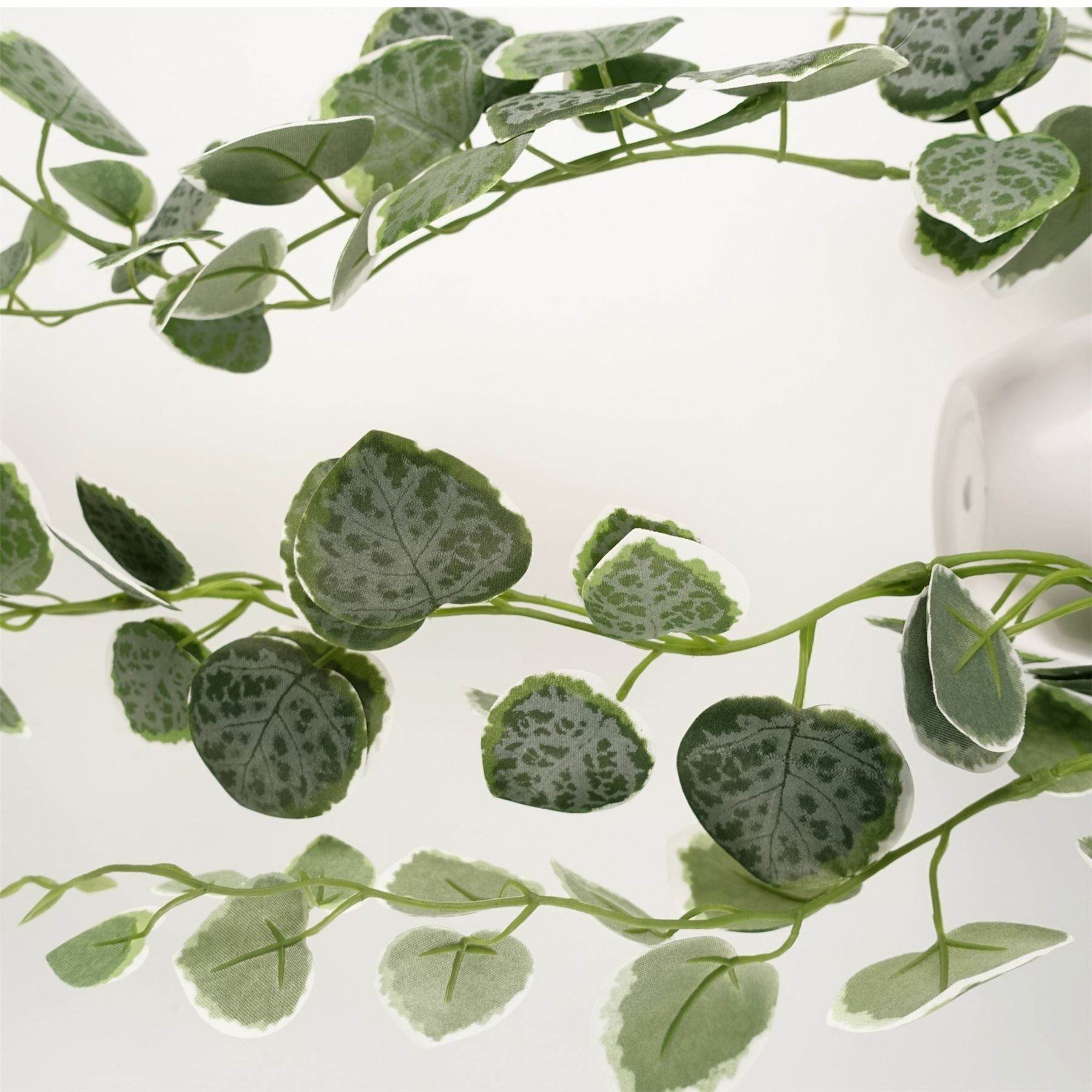 Leaf 90cm Artificial Potted Hanging String of Hearts Realistic Trailing Plant