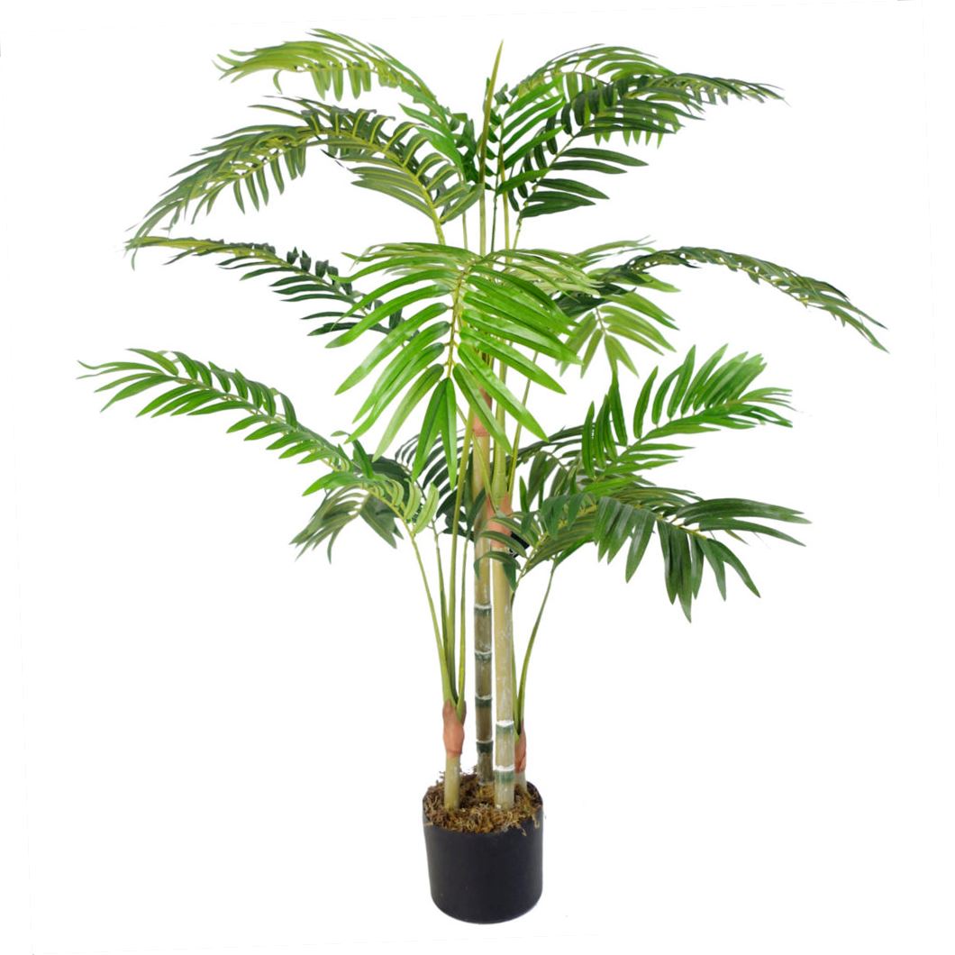 Leaf 120cm Realistic Artificial Palm Tree in Pot