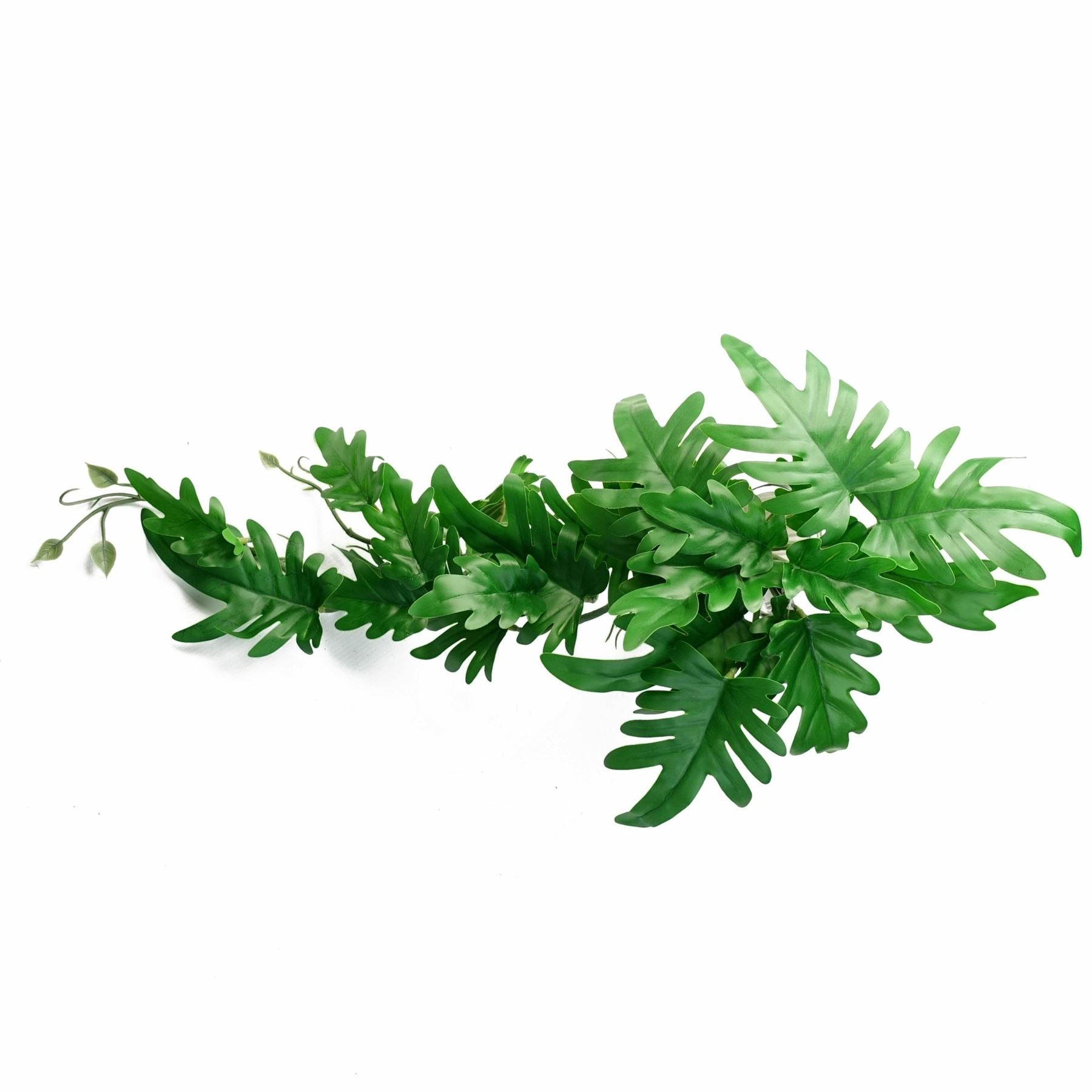 Leaf 50cm Artificial Trailing Philodendron Large Leaf Plant