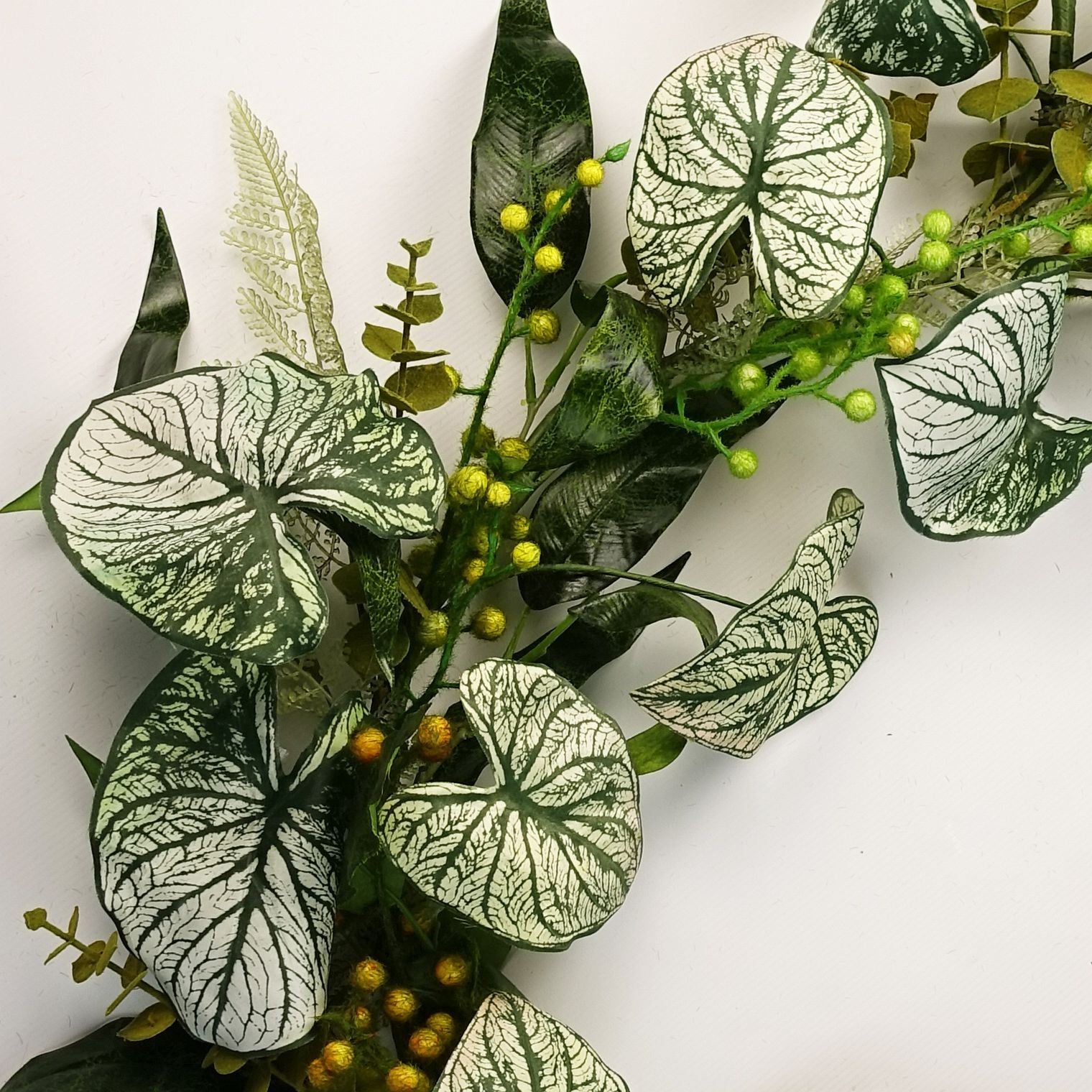 Leaf 150cm Artificial Hanging Alocasia Sinuata Realistic Trailing Plant