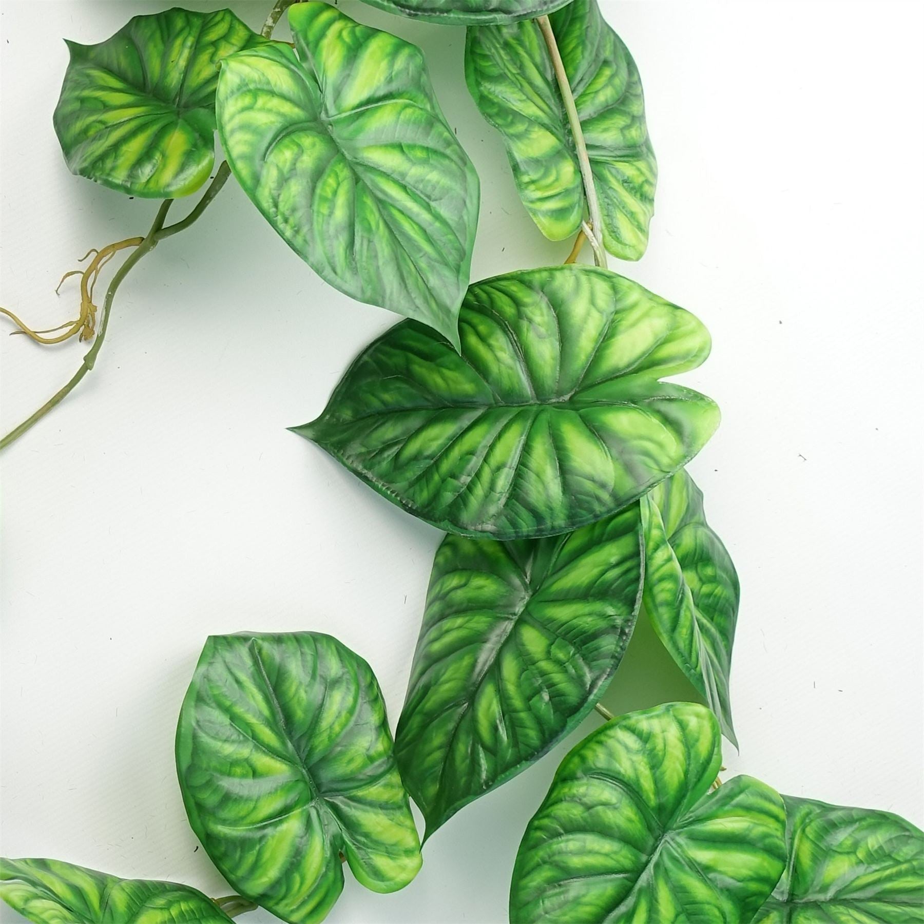 Leaf 120cm Artificial Trailing Hanging Alocasia Dragon Scale Plant Realistic Natural Look
