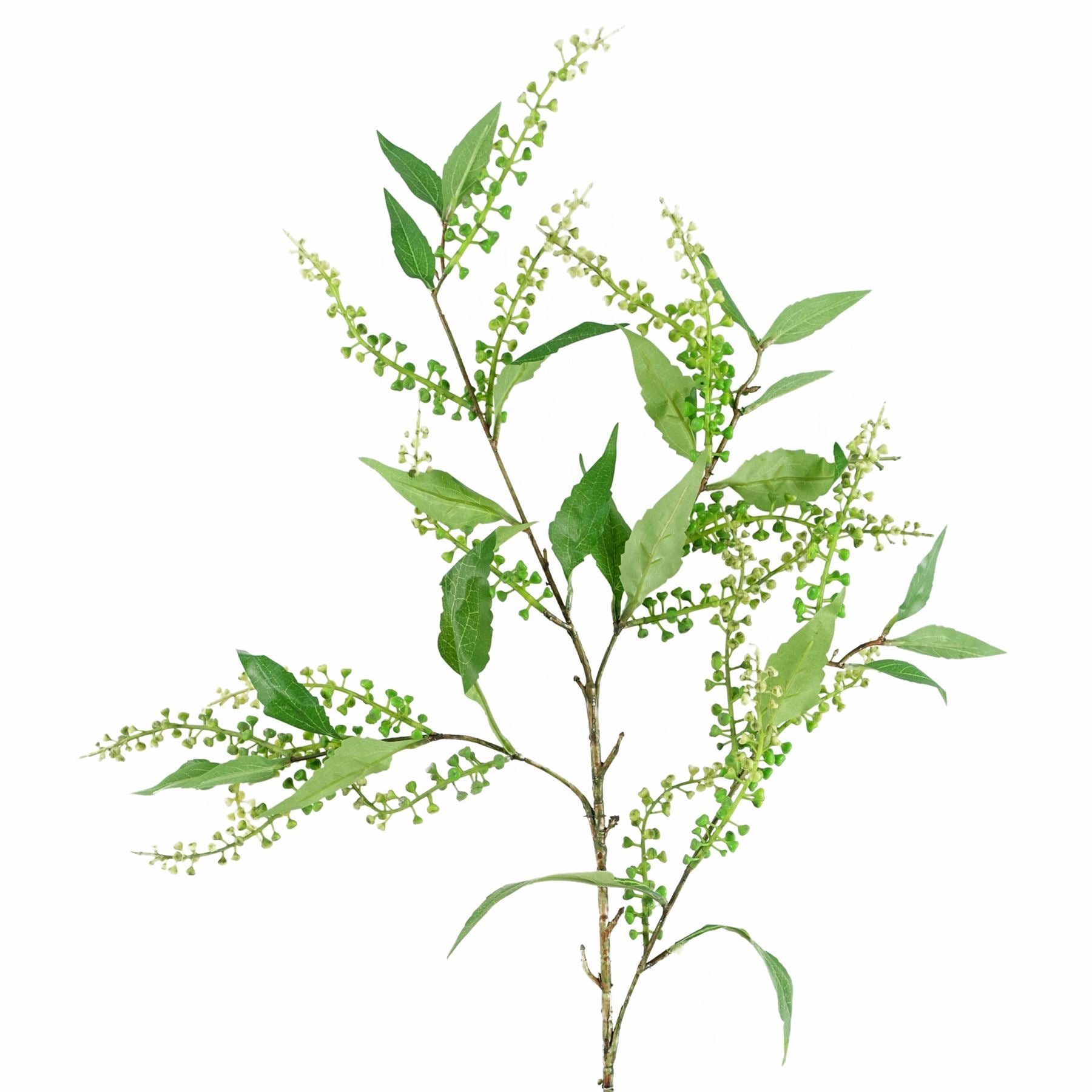 Leaf 85cm Artificial Green Foliage Spray with Silk Leaves