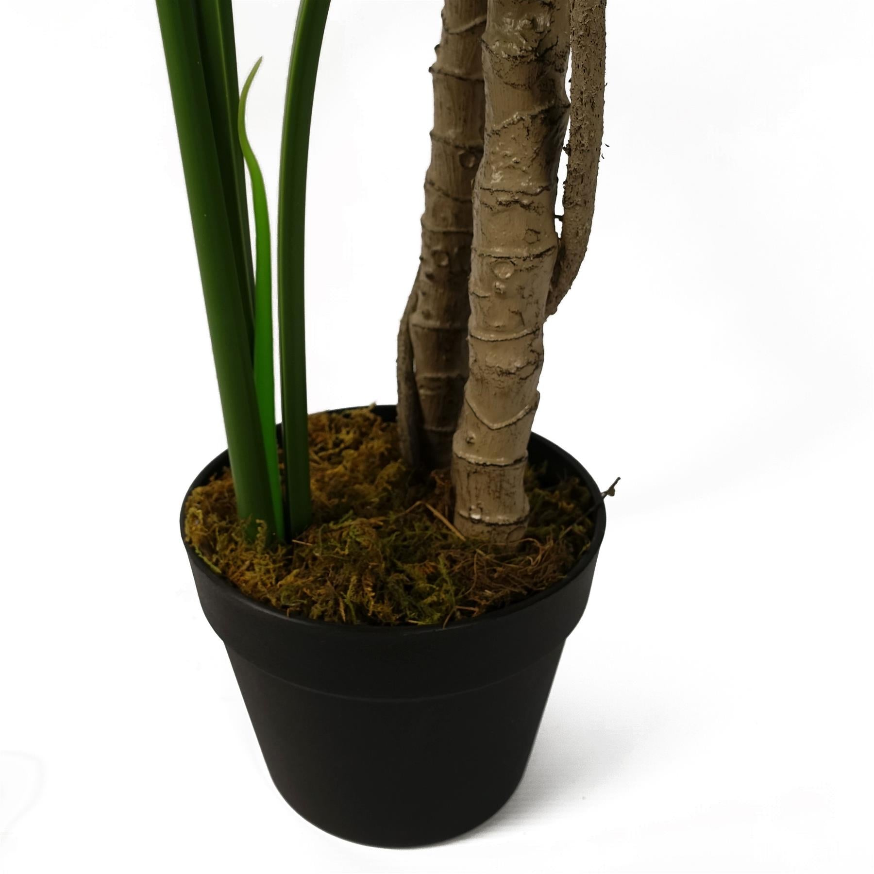 Leaf Artificial Monstera Cheese Plant 150cm in Black Pot