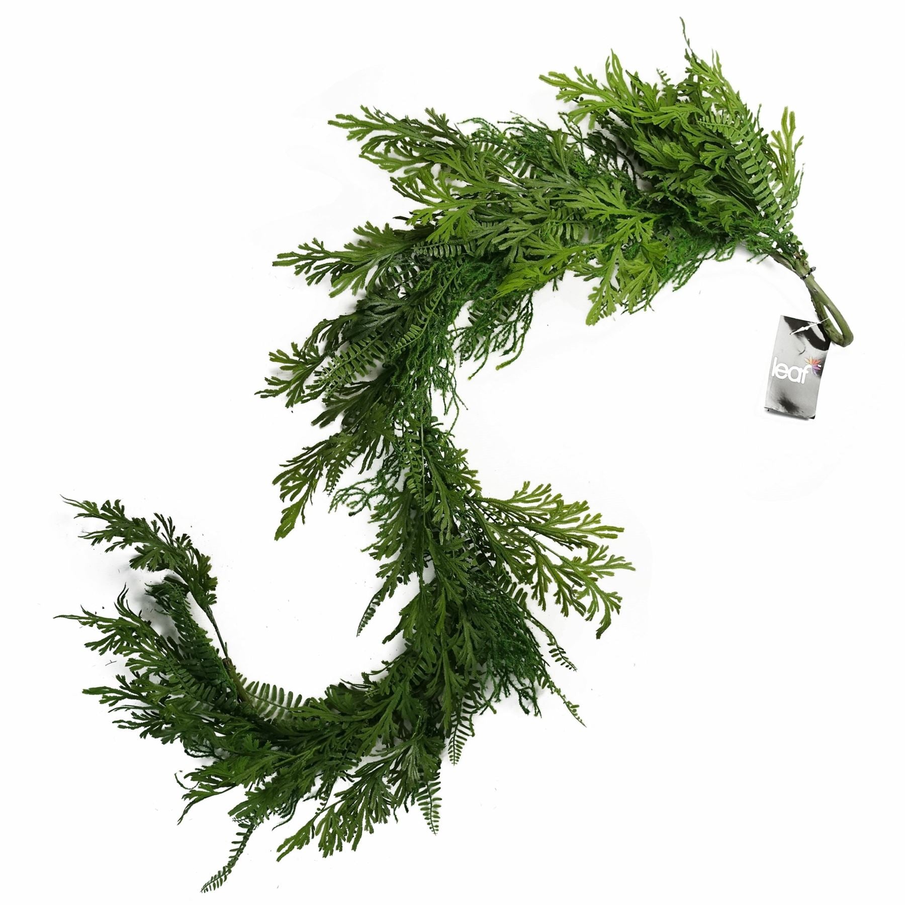 Leaf Artificial Trailing Hanging Fern Garland Plant 140cm Realistic Green