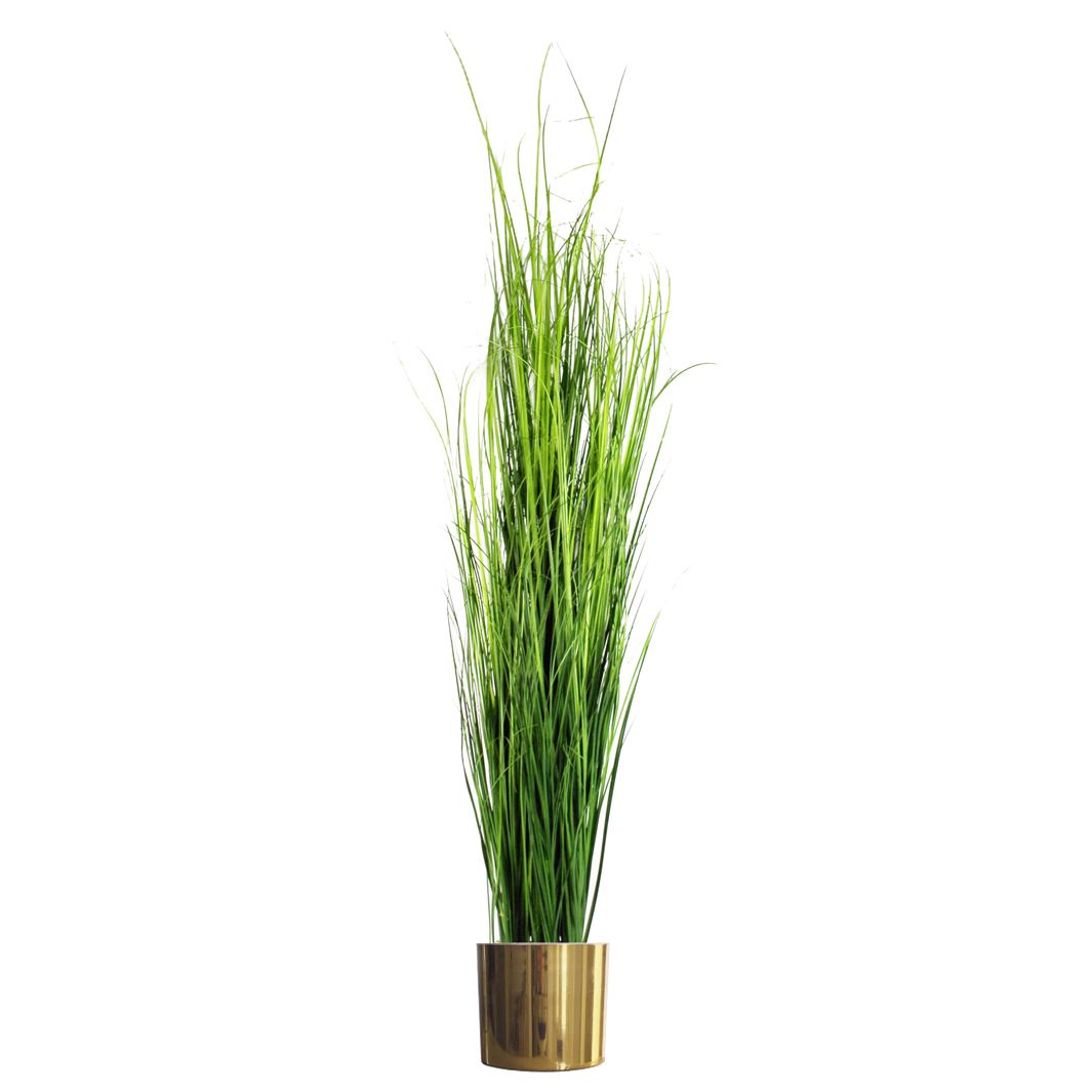 Leaf 130cm Artificial Extra Large Grass Plant with Metal Planter