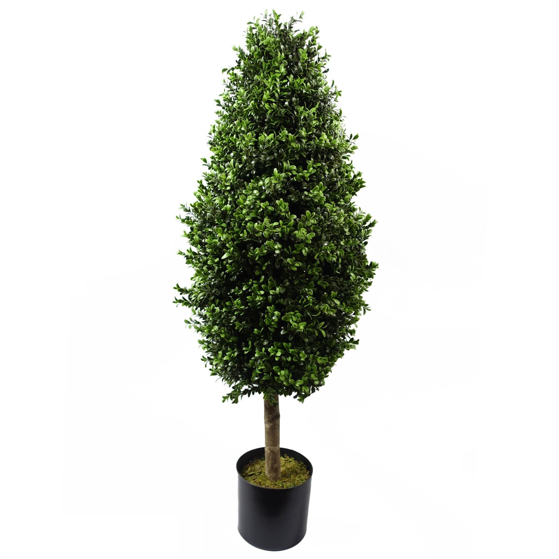 Leaf 120cm Artificial Buxus Ball Cone Tree UV Resistant Outdoor