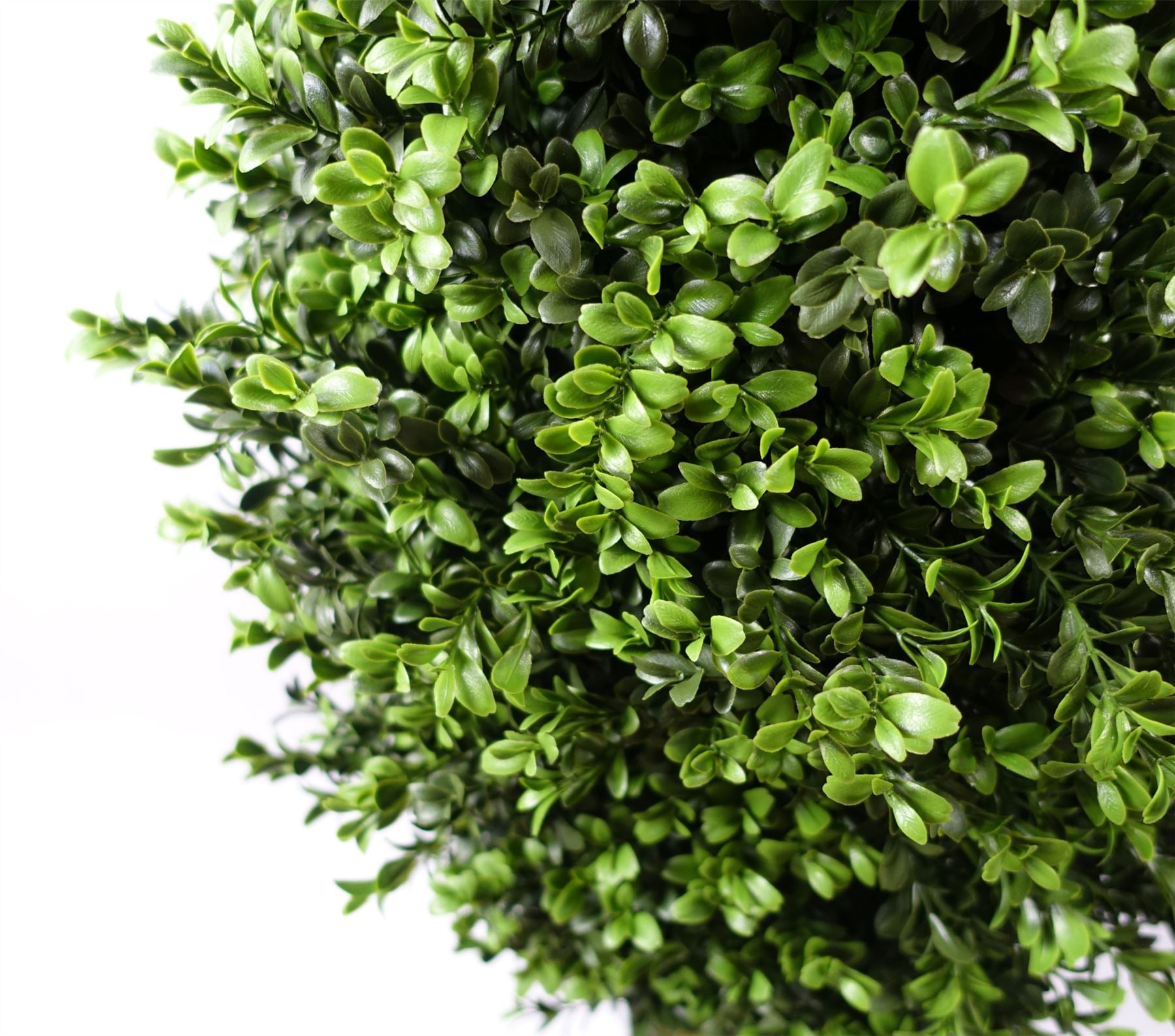 Leaf 120cm Artificial Buxus Ball Cone Tree UV Resistant Outdoor
