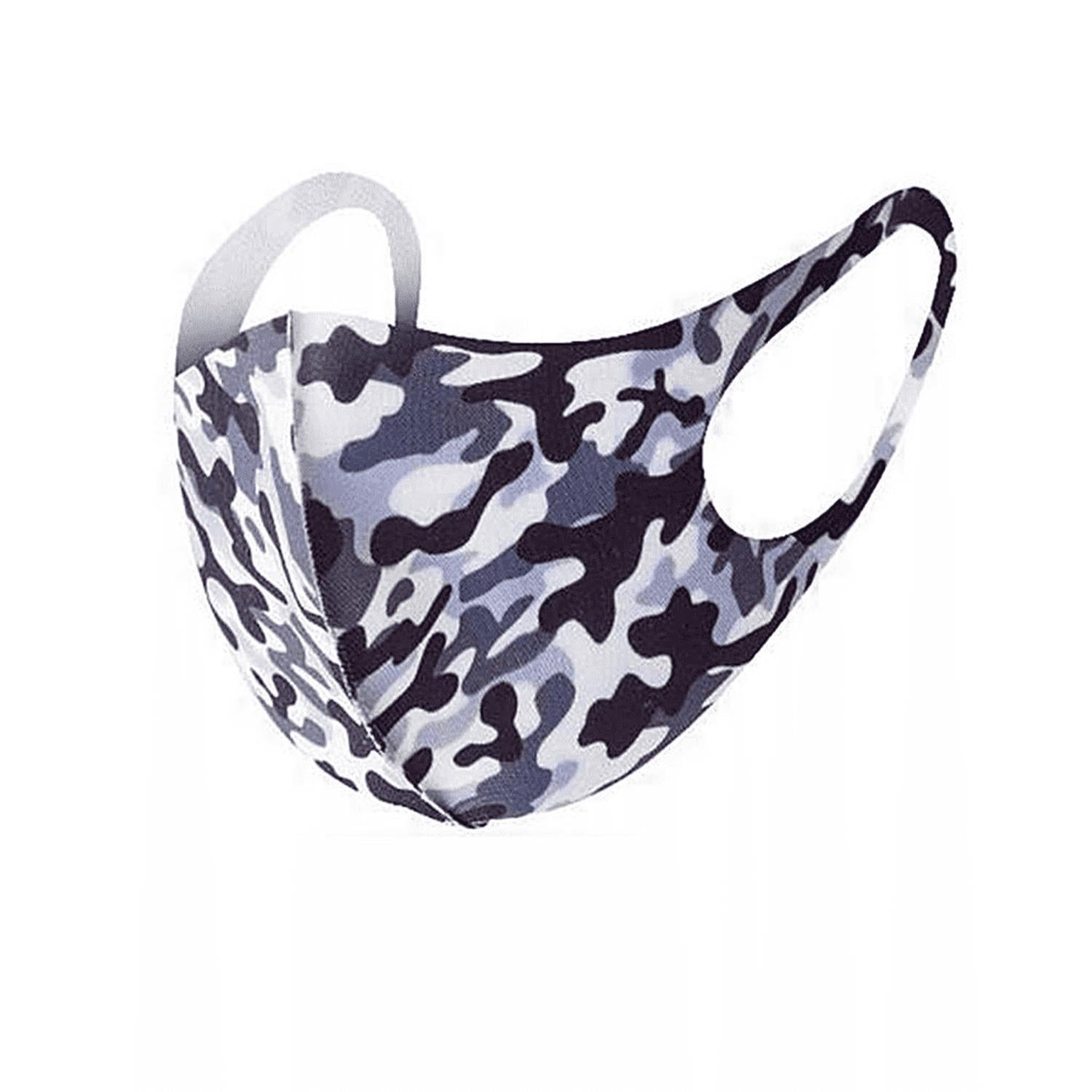 Termin8 Camoflage Resuable and Washable Face Mask Blue x 1 Mask