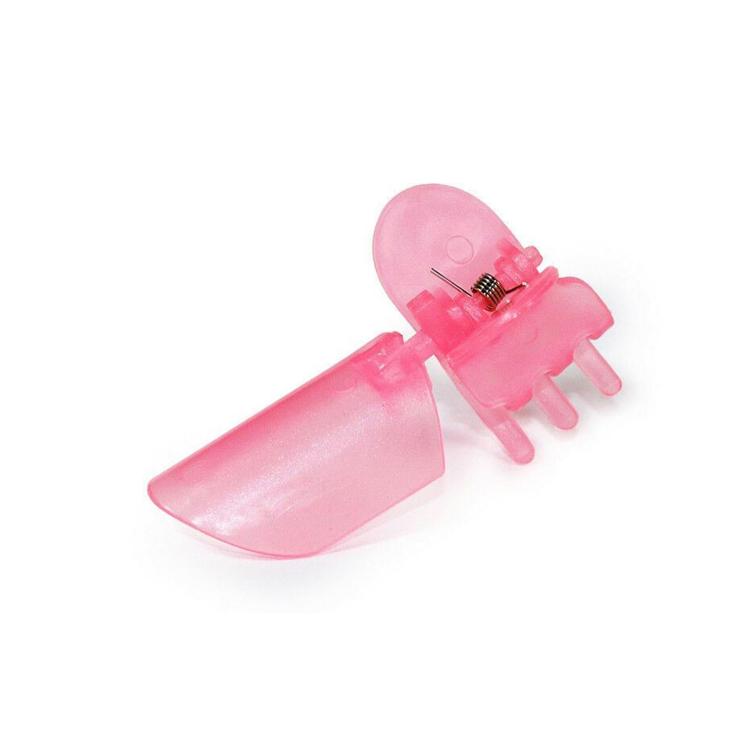 Envie Pink Plastic Nail Protector Covers, Pack of 10