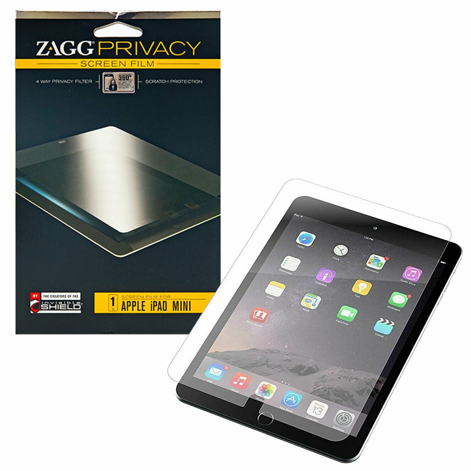 ZAGG InvisibleShield Glass Elite Privacy Screen Protection for Apple iMac mini