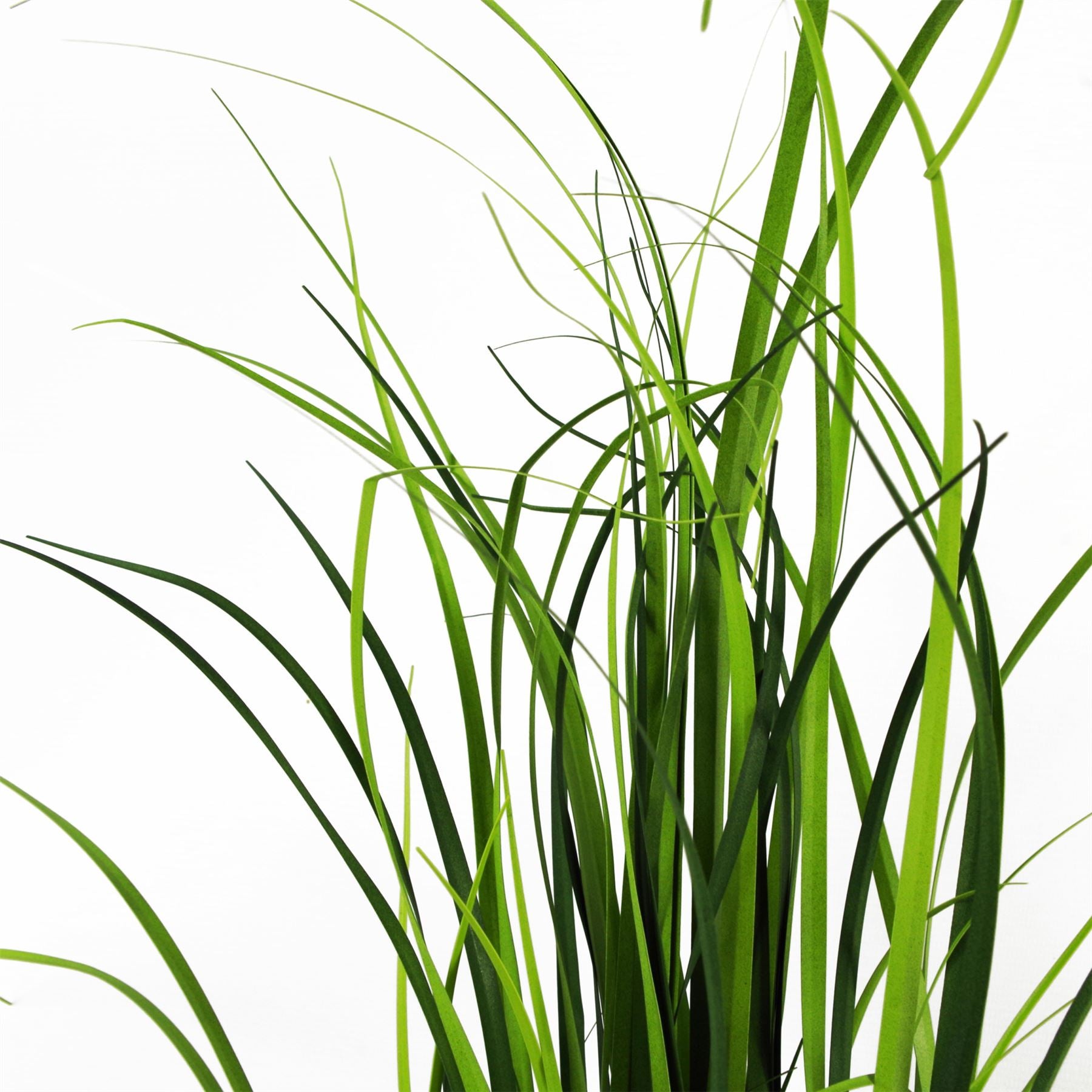60cm Artificial Onion Grass Plant in Plastic Pot by Leaf
