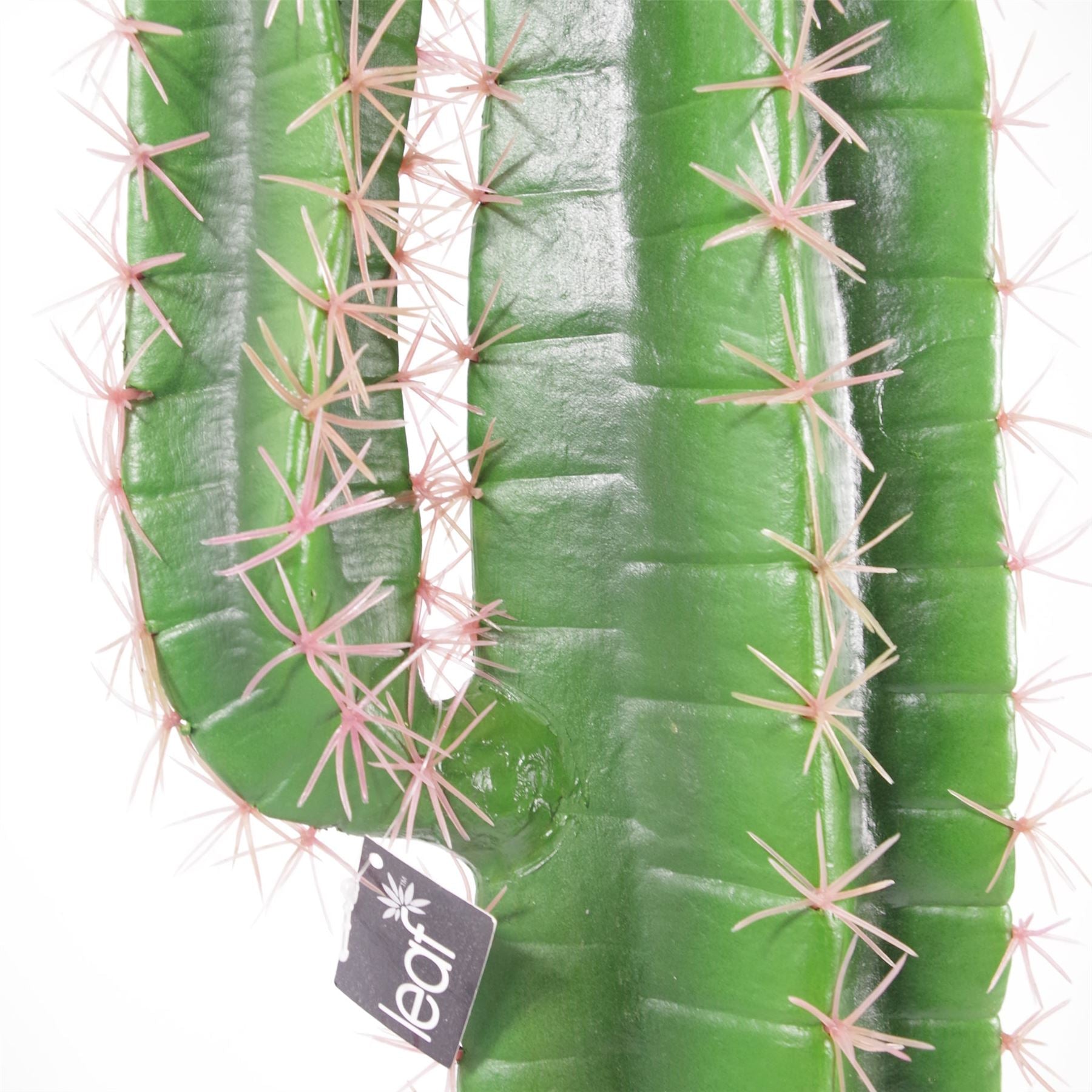 Leaf 110cm Premium Artificial Cactus with Weighted Black Pot