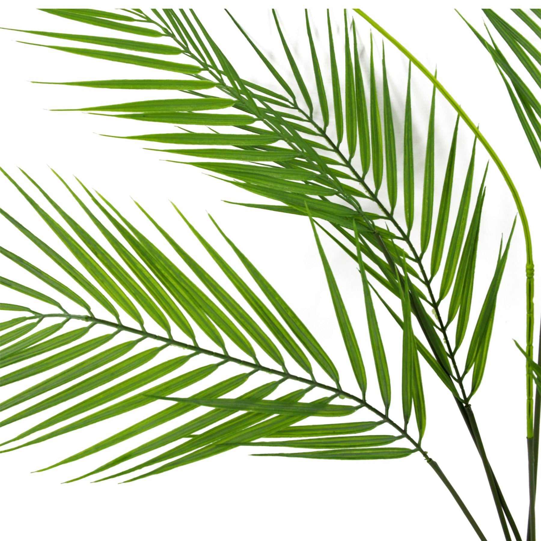 Leaf 75cm Artificial Palm Tree, Unpotted, 6 Leaves