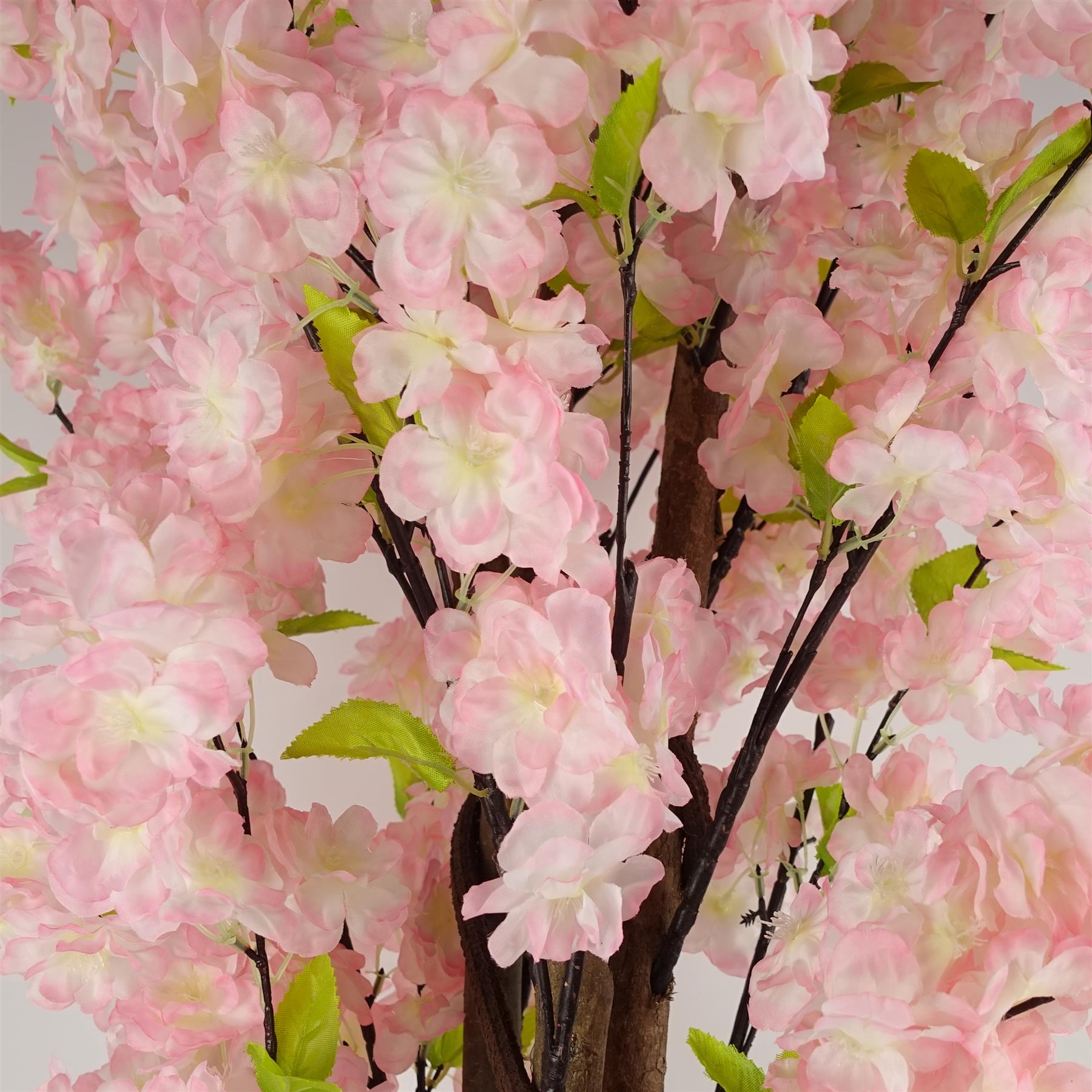 Leaf 150cm Artificial Pink Cherry Blossom Tree, Potted, Fully Assembled